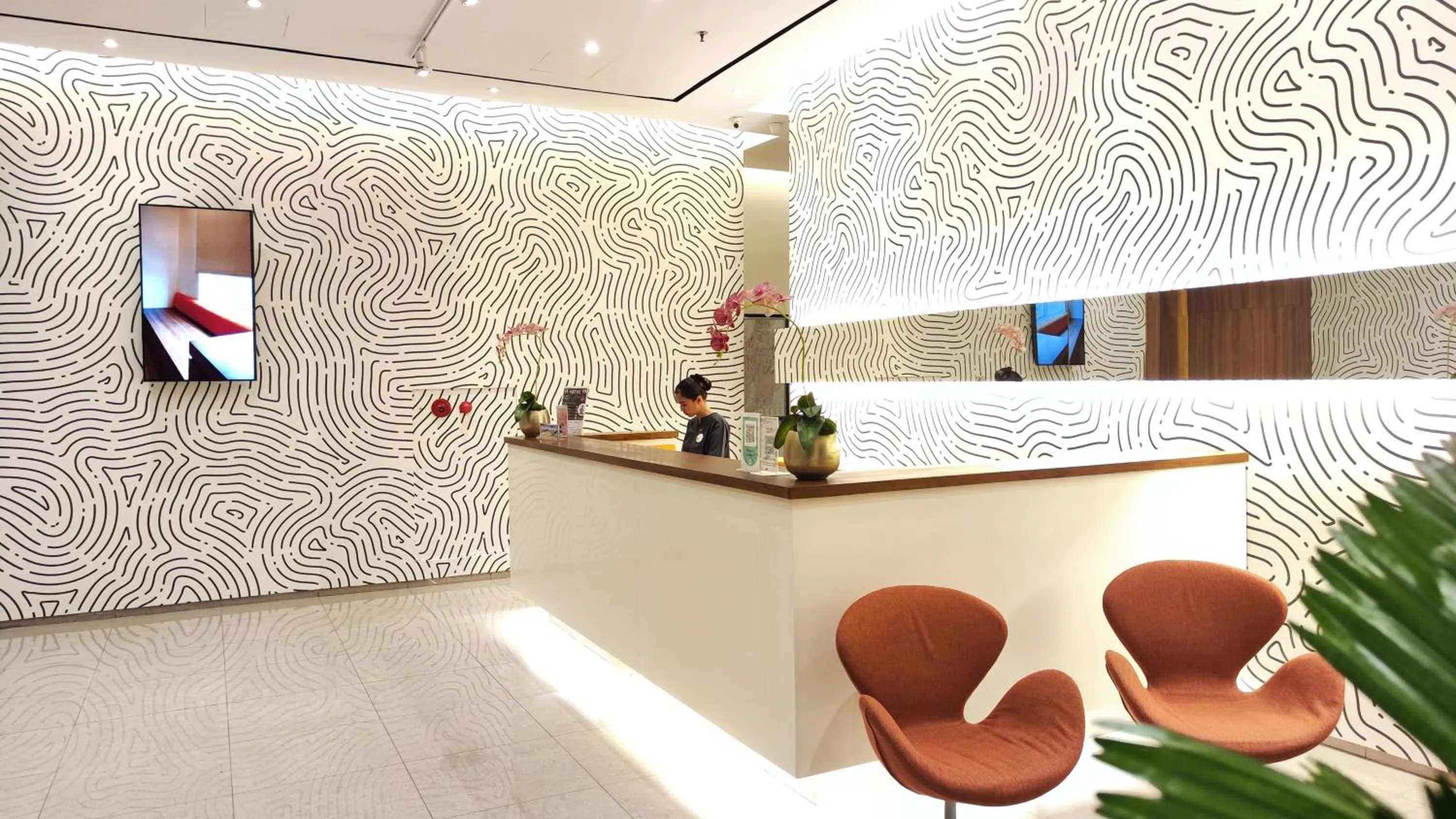 Lobby or reception in Zuri Express Lippo Cikarang