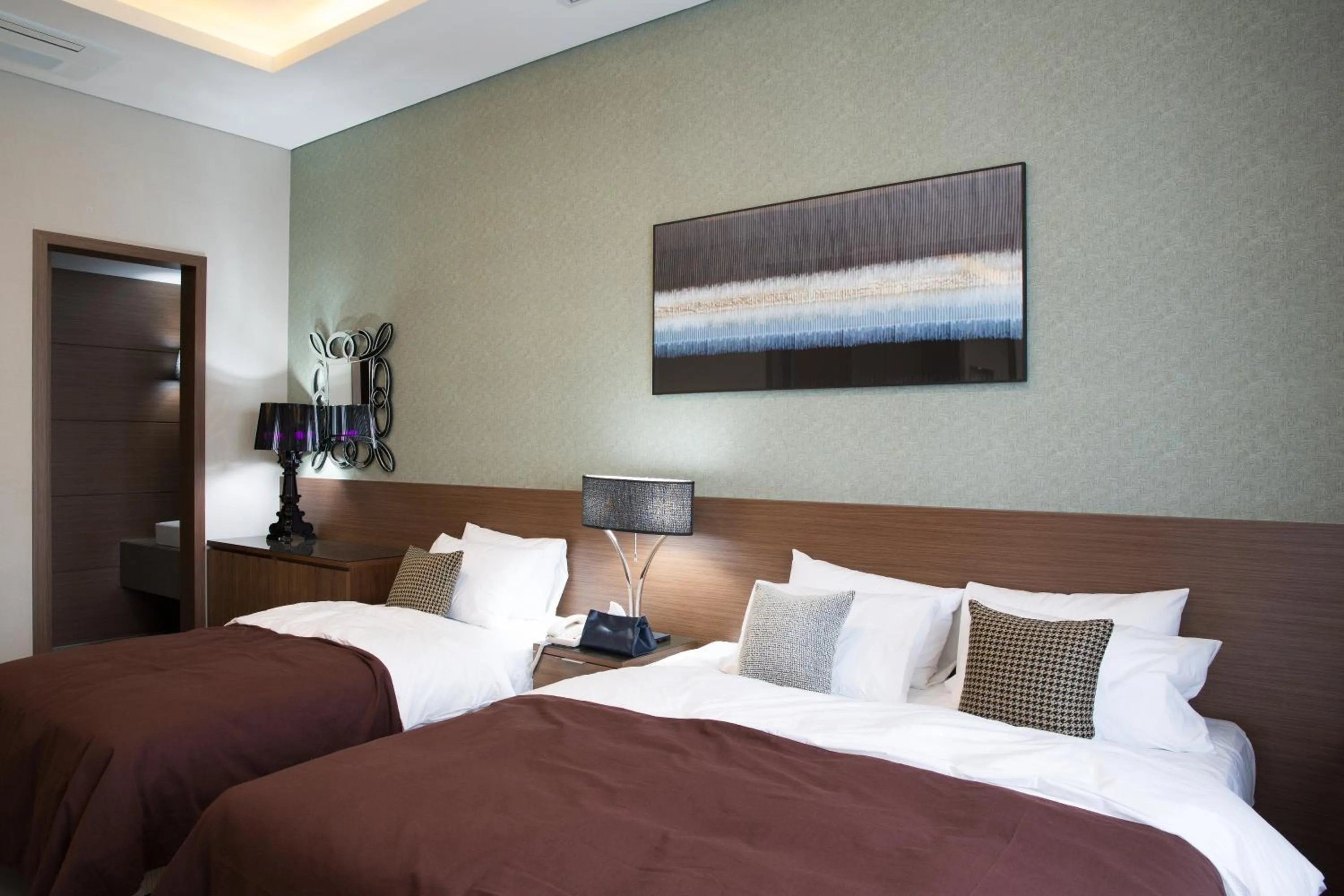 Bed in Hotel Mate Bundang