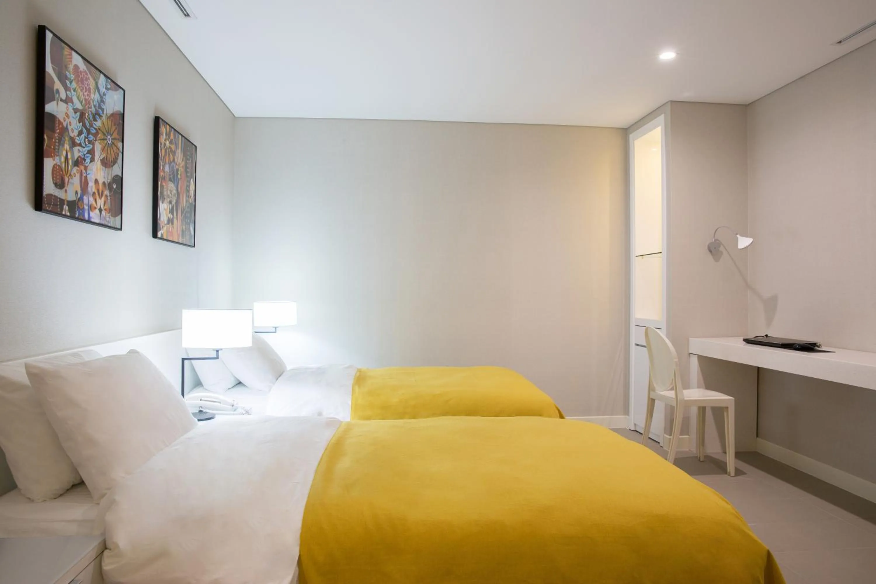 Bedroom, Bed in Hotel Mate Bundang