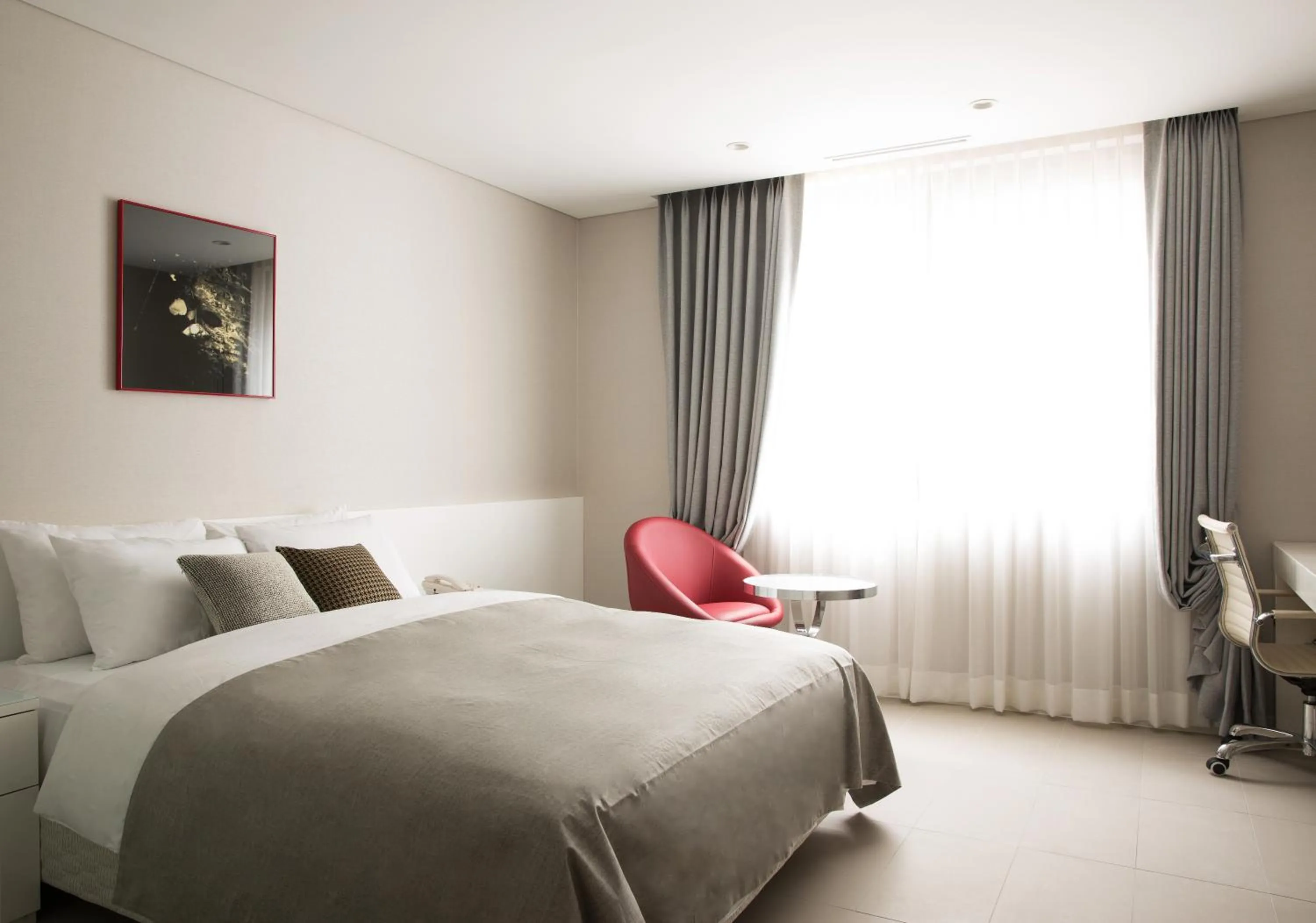 Bedroom, Bed in Hotel Mate Bundang