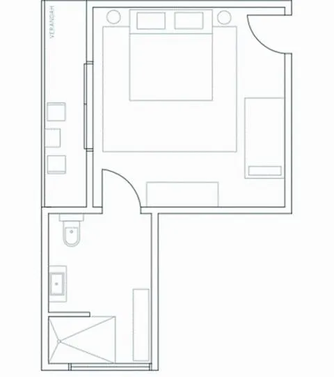 Floor plan in The Oyster Inn