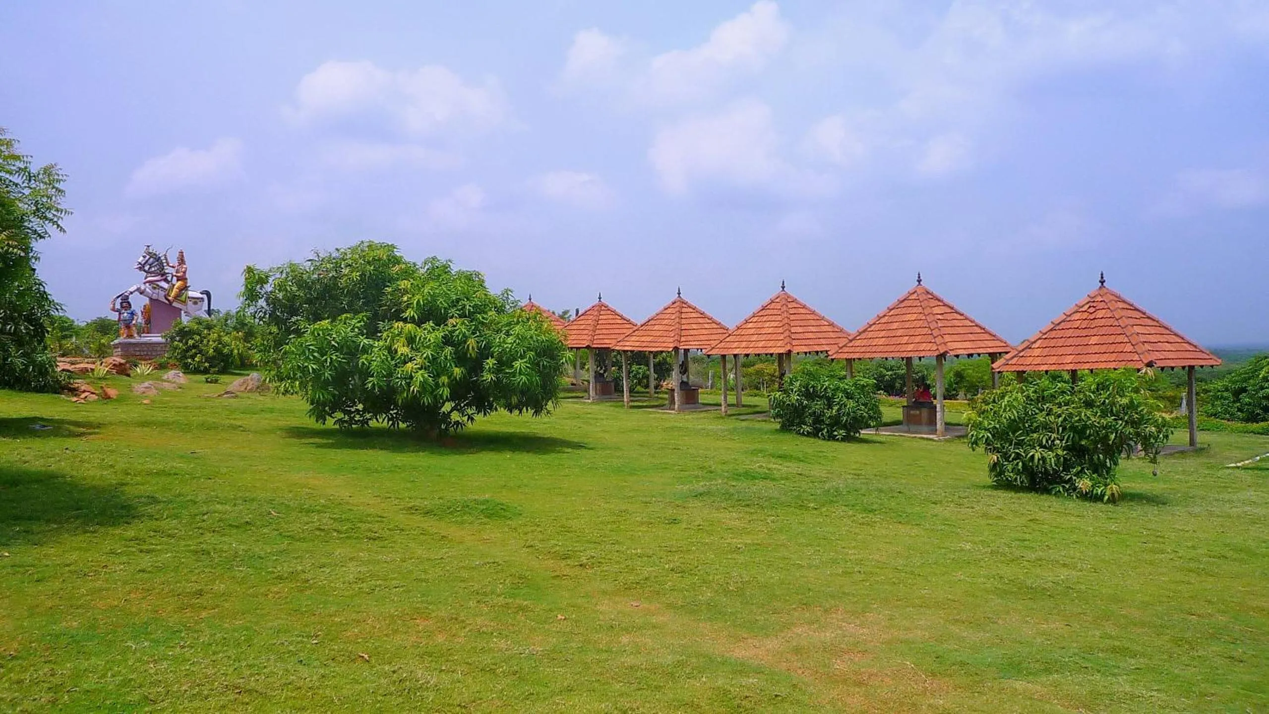 Natural landscape in Kadambavanam Ethnic Village Resort