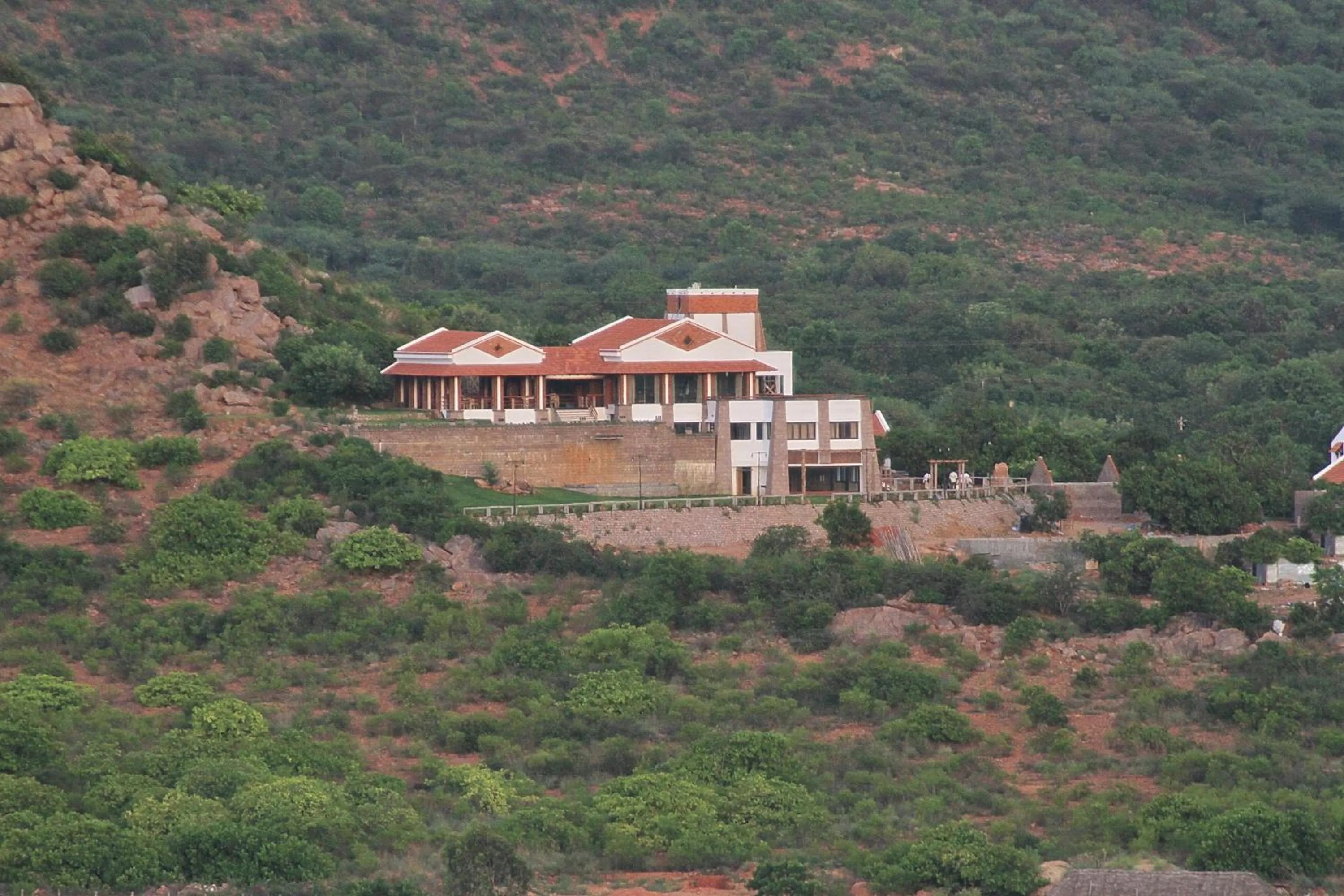 Bird's eye view in Kadambavanam Ethnic Village Resort