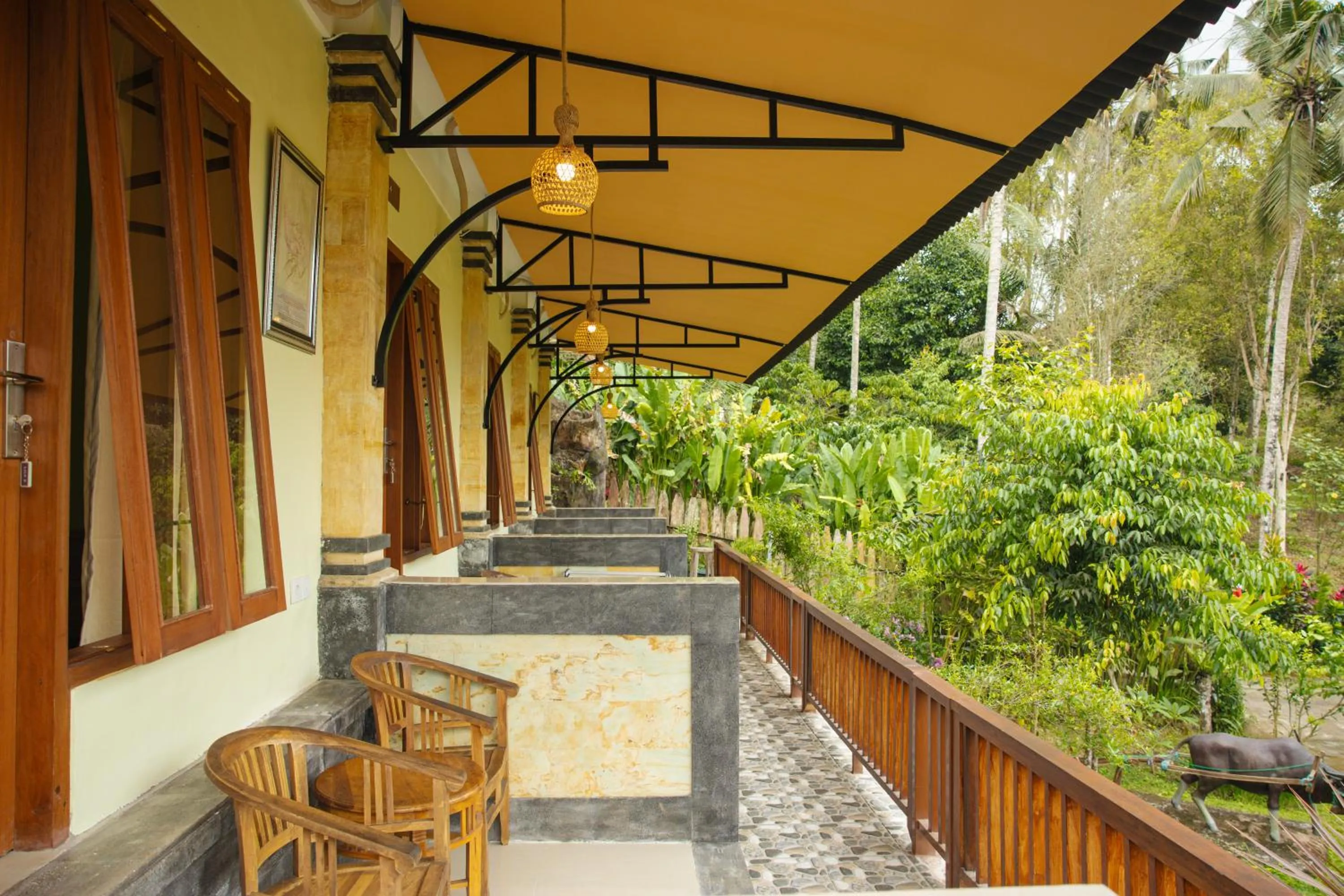 Balcony/Terrace in Bali Sesandan Garden