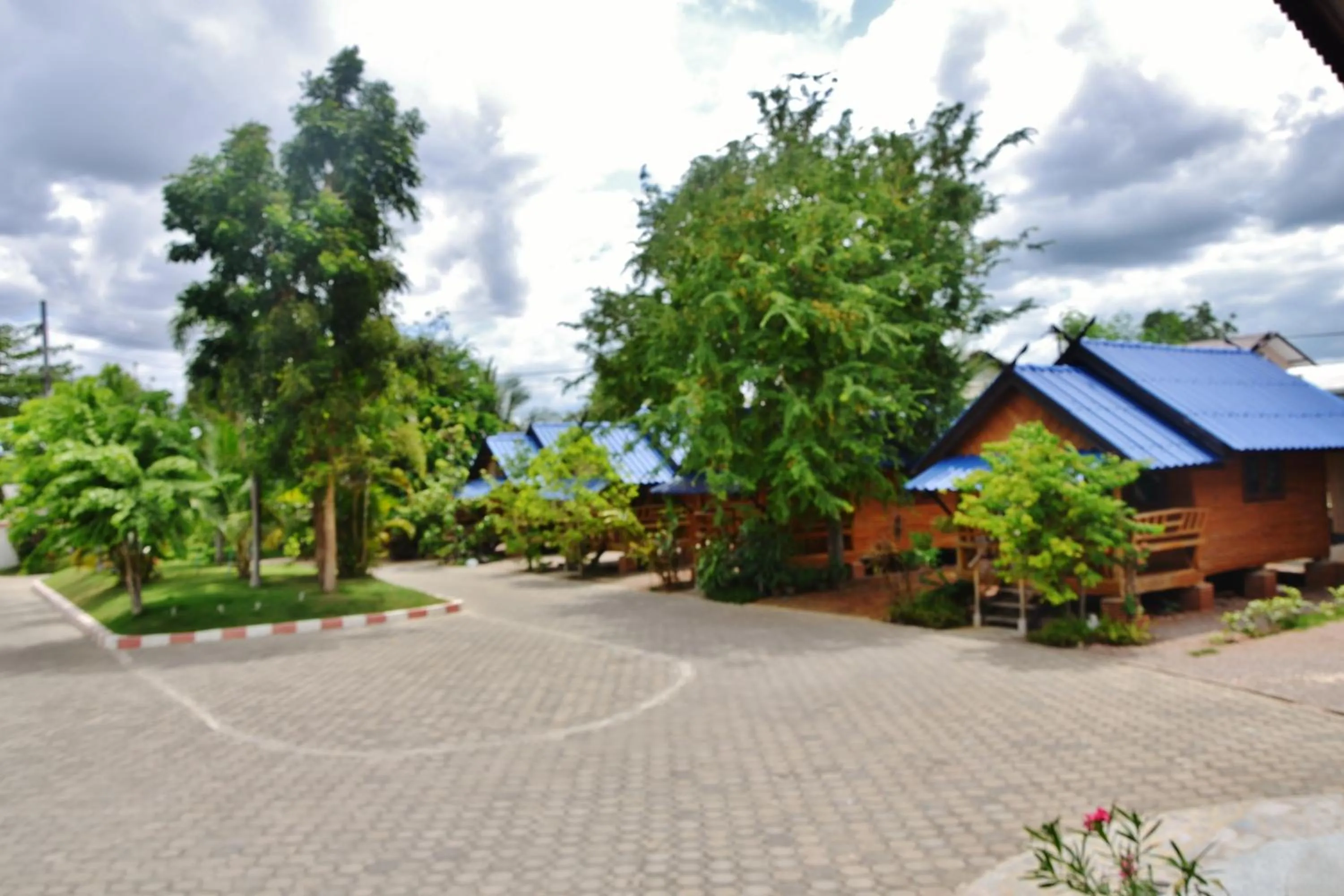 Bird's eye view in Suandarbporn Resort Mae Sot