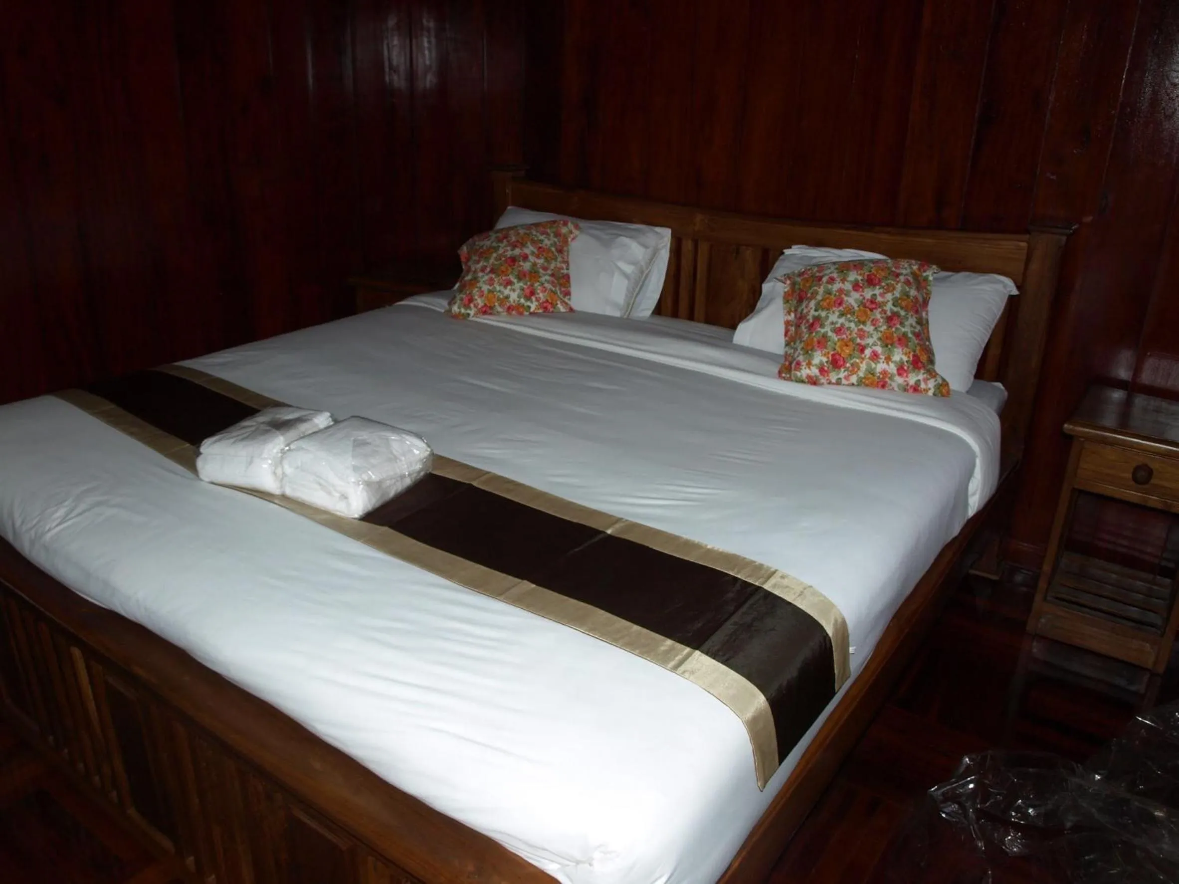 Bed in Suandarbporn Resort Mae Sot