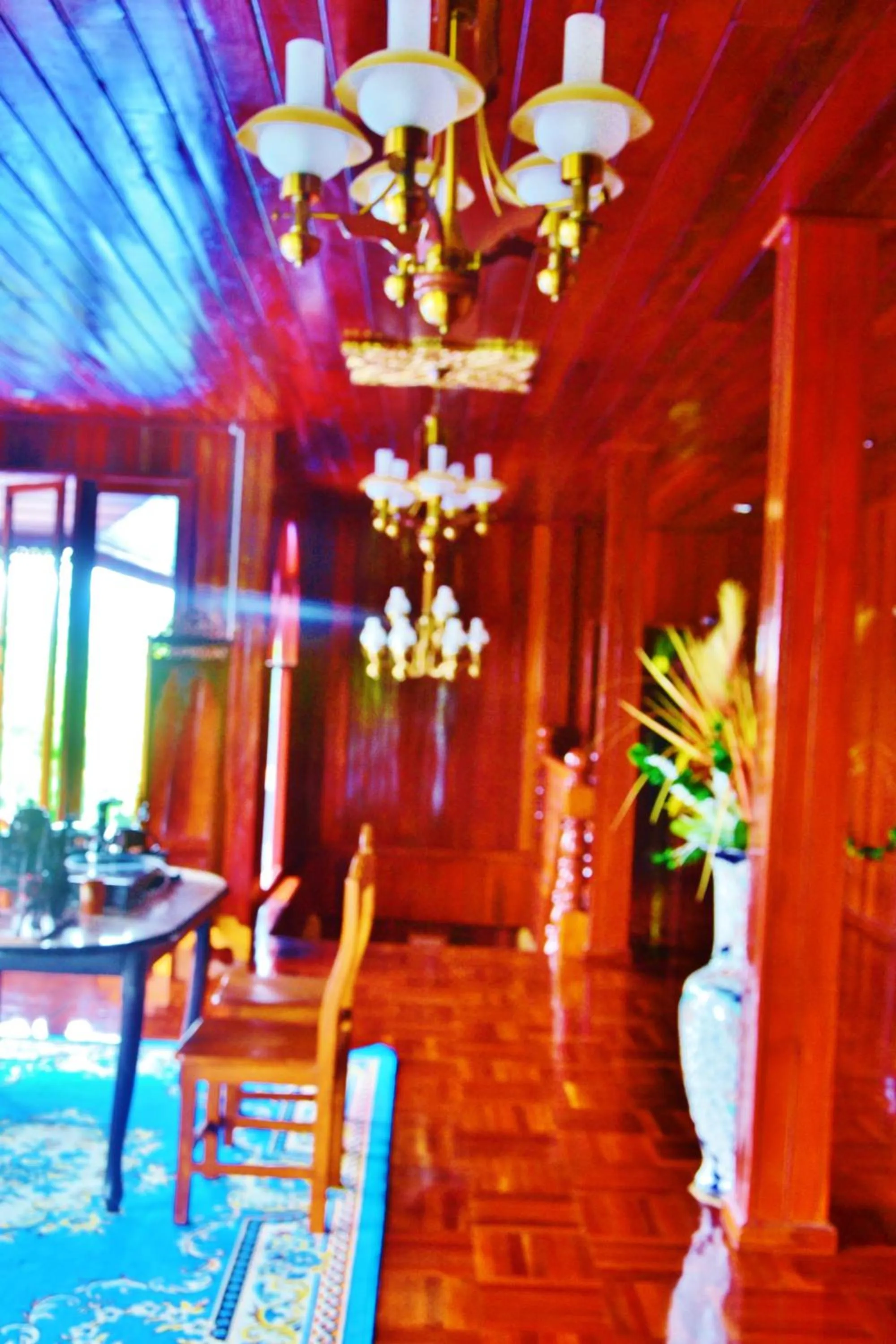 Decorative detail in Suandarbporn Resort Mae Sot