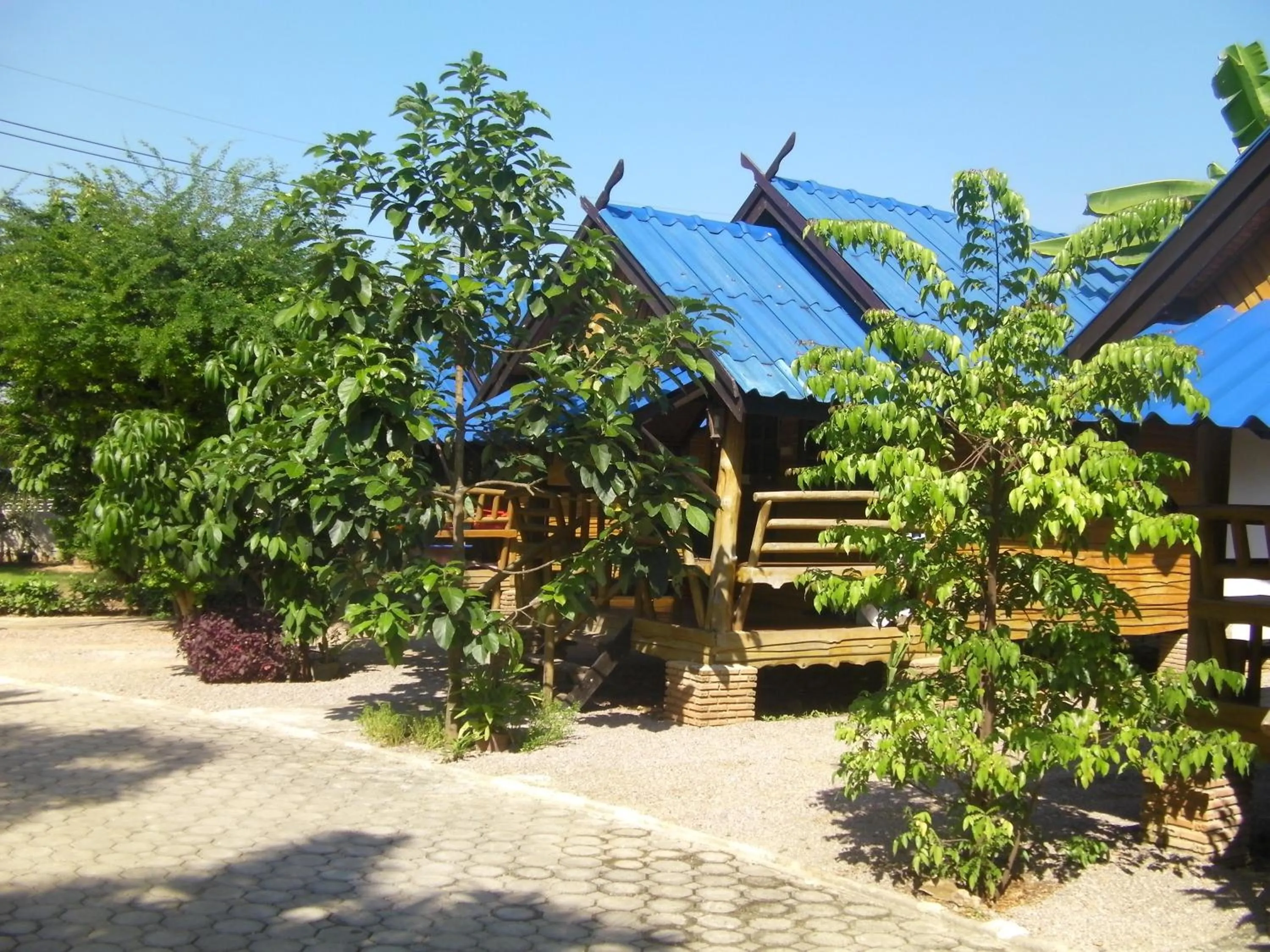 Balcony/Terrace in Suandarbporn Resort Mae Sot