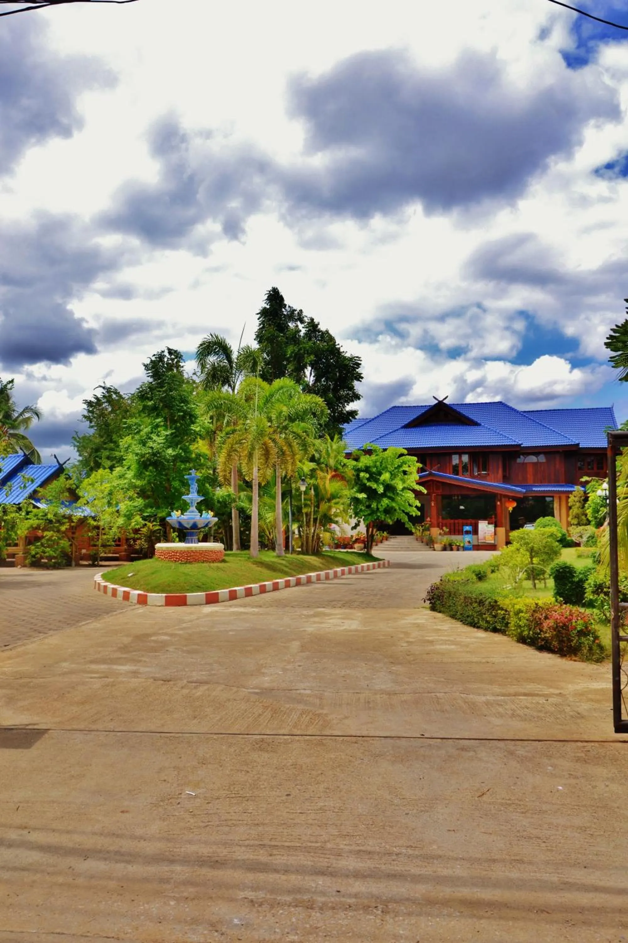 Bird's eye view in Suandarbporn Resort Mae Sot