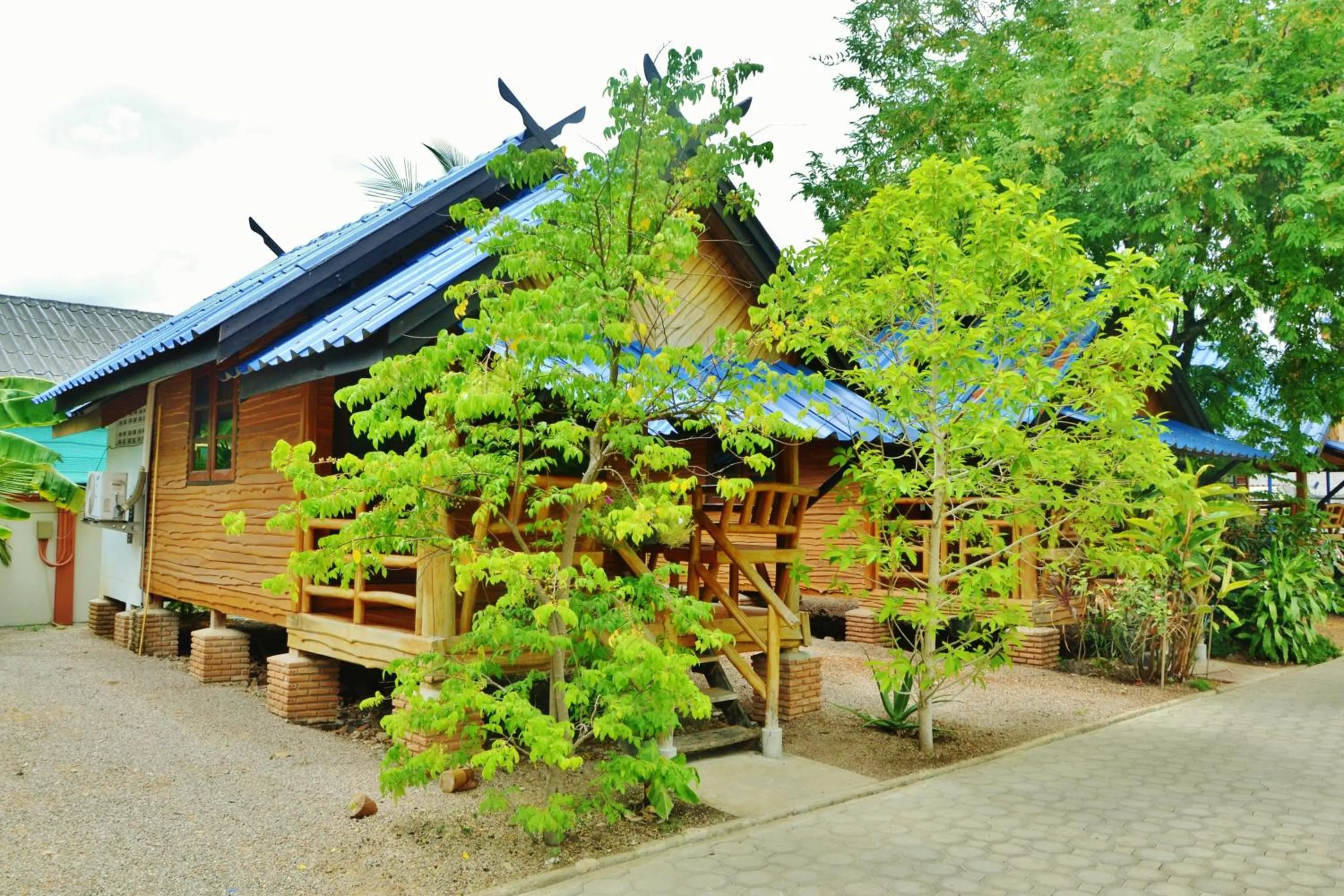 Balcony/Terrace in Suandarbporn Resort Mae Sot