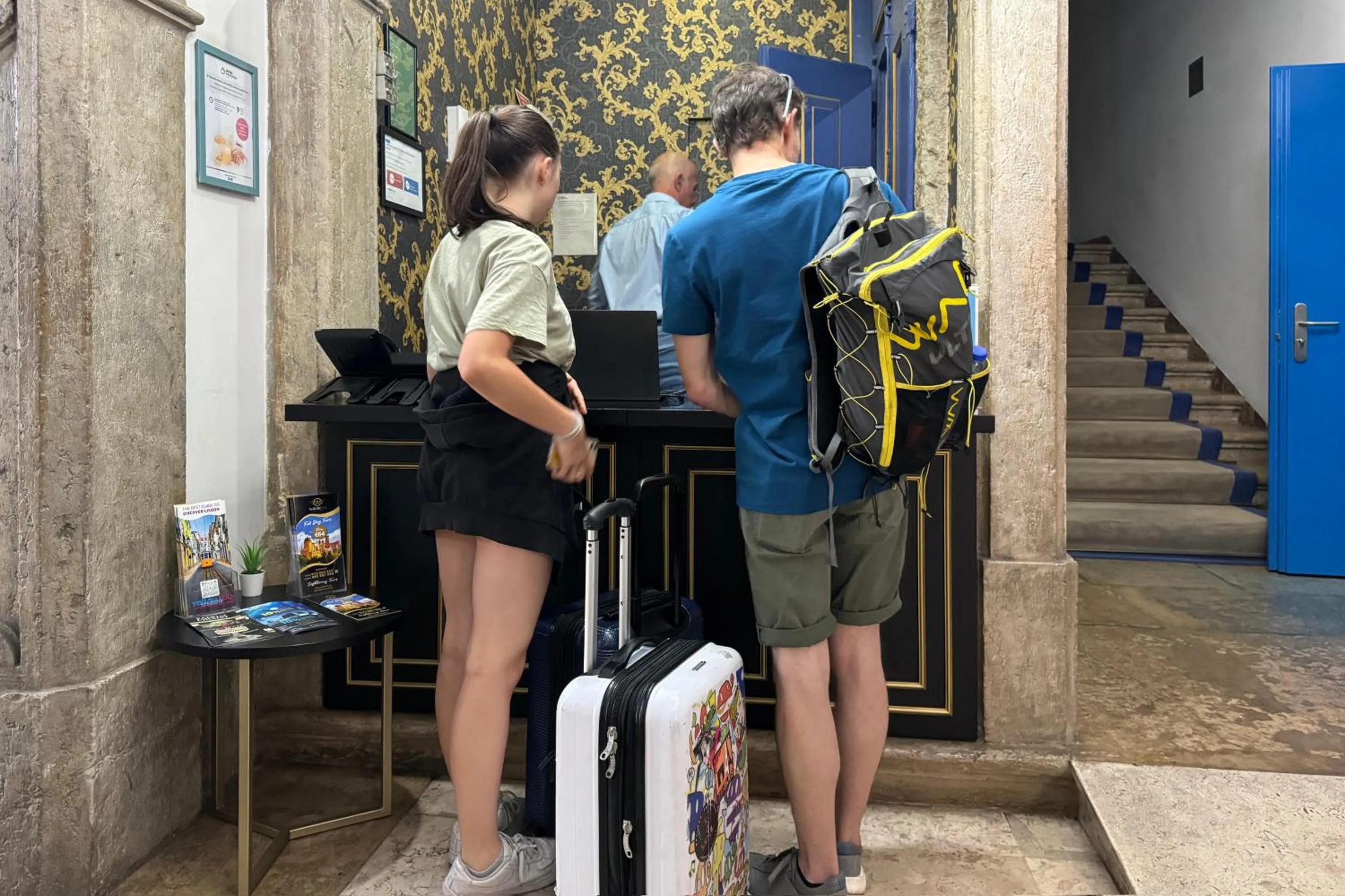 Lobby or reception in Casual Belle Epoque Lisboa