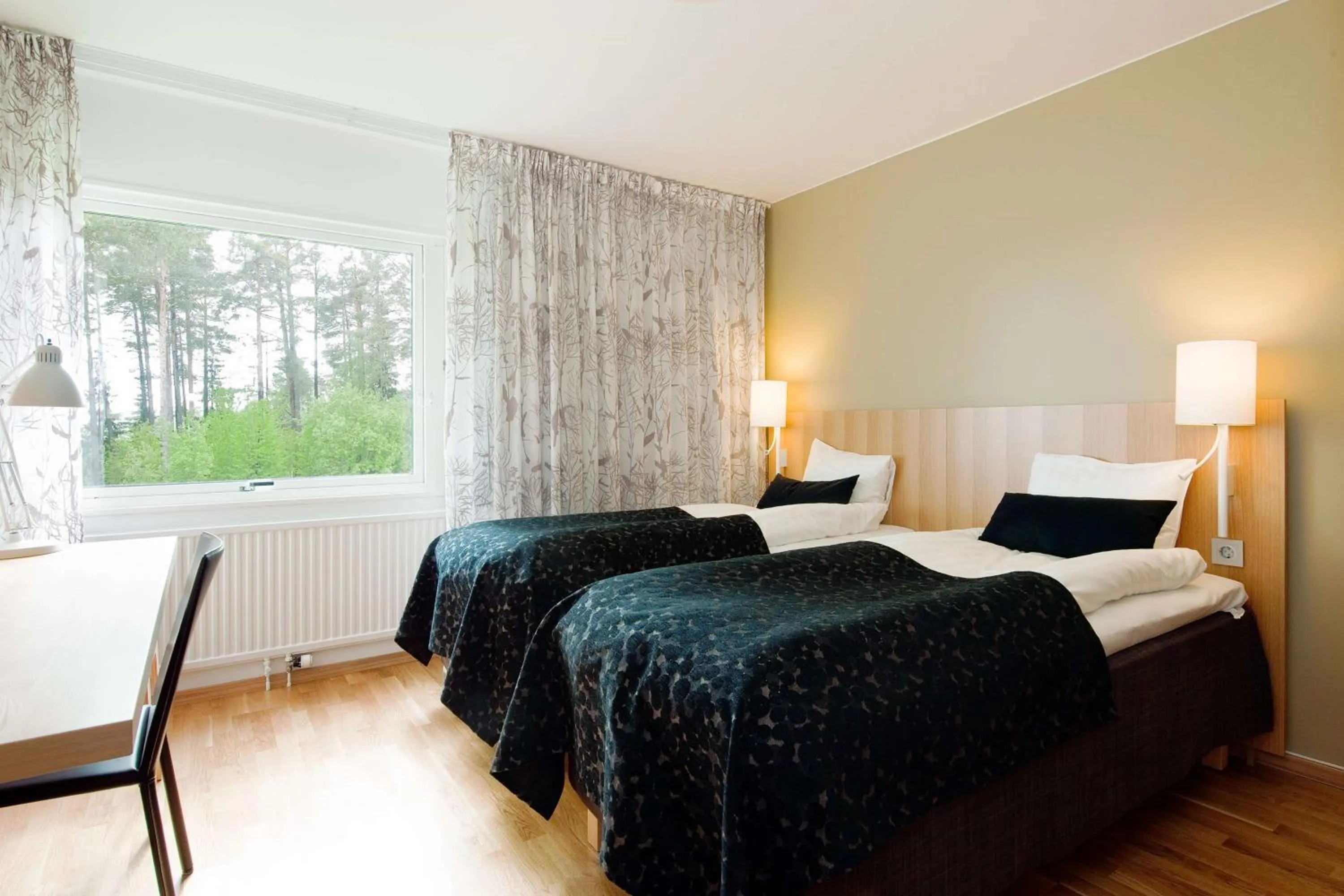 Bedroom, Bed in Scandic Östersund Syd