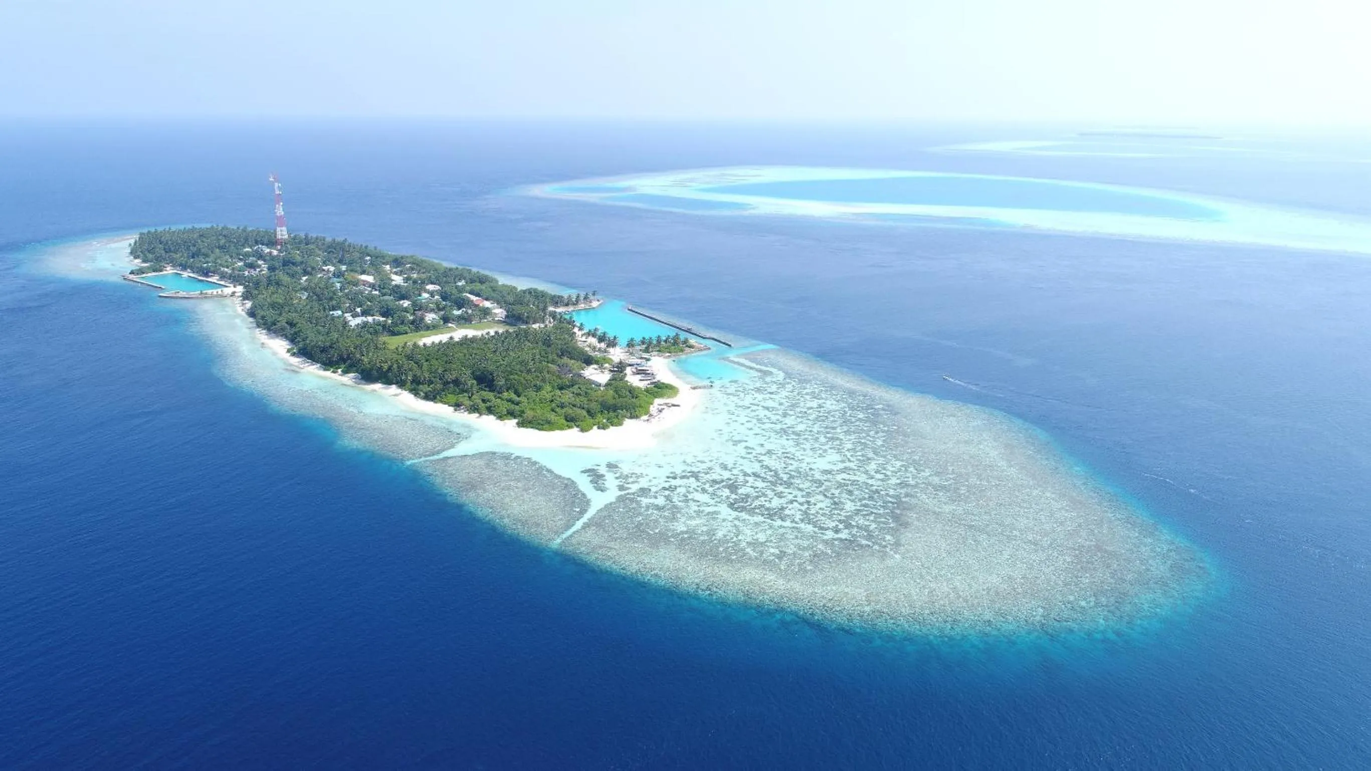 Bird's eye view in By the shade Maldives