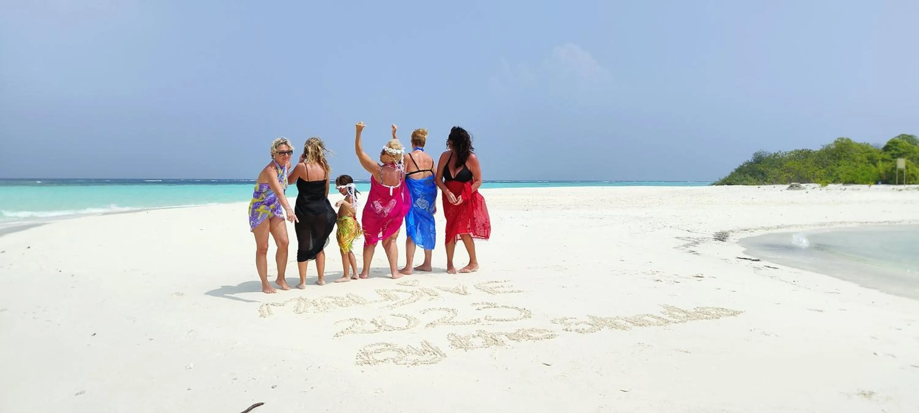 By the shade Maldives