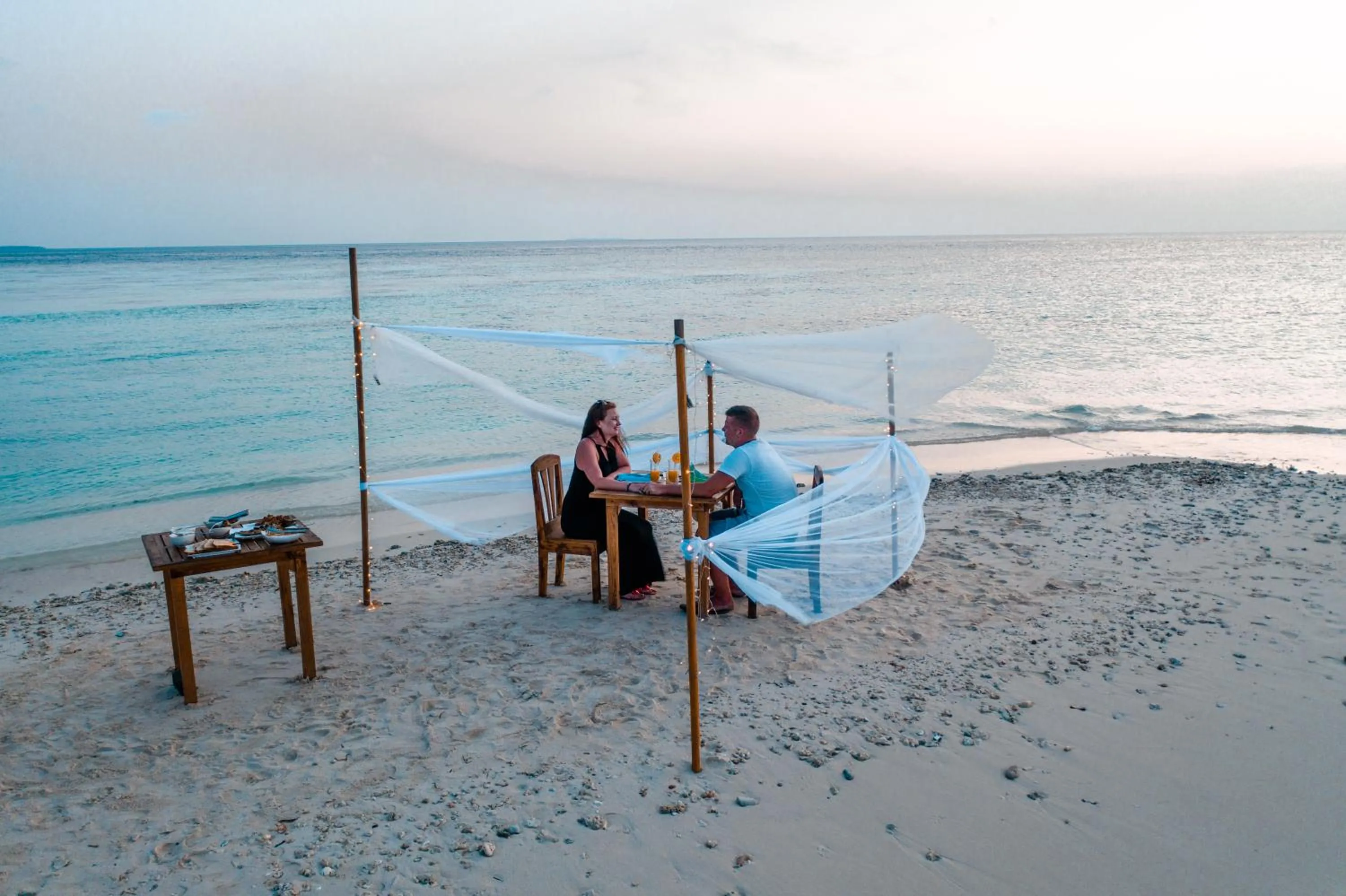 People in By the shade Maldives