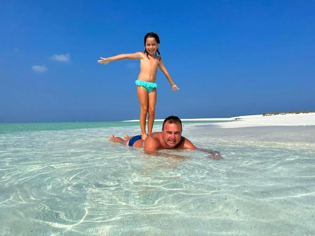 By the shade Maldives