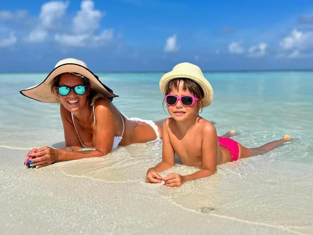 By the shade Maldives