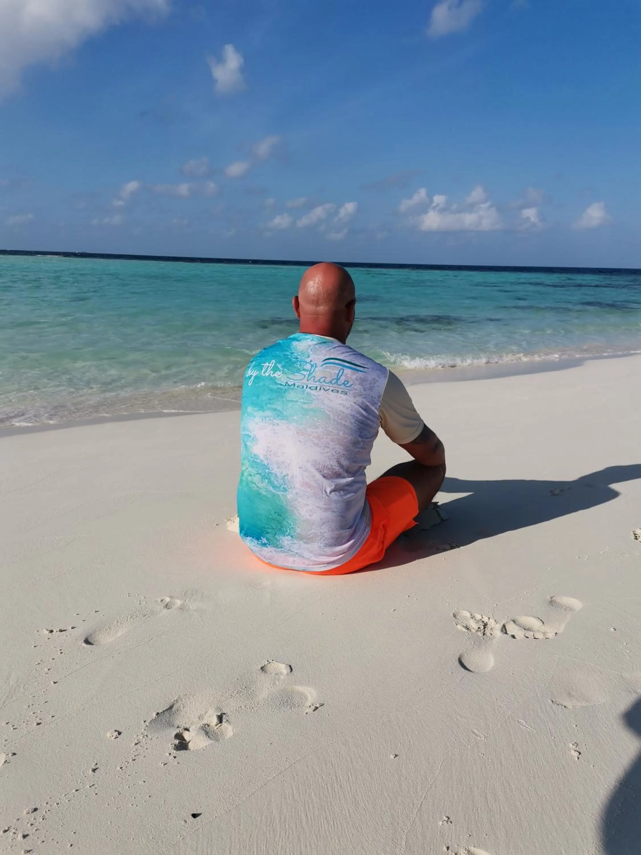 By the shade Maldives