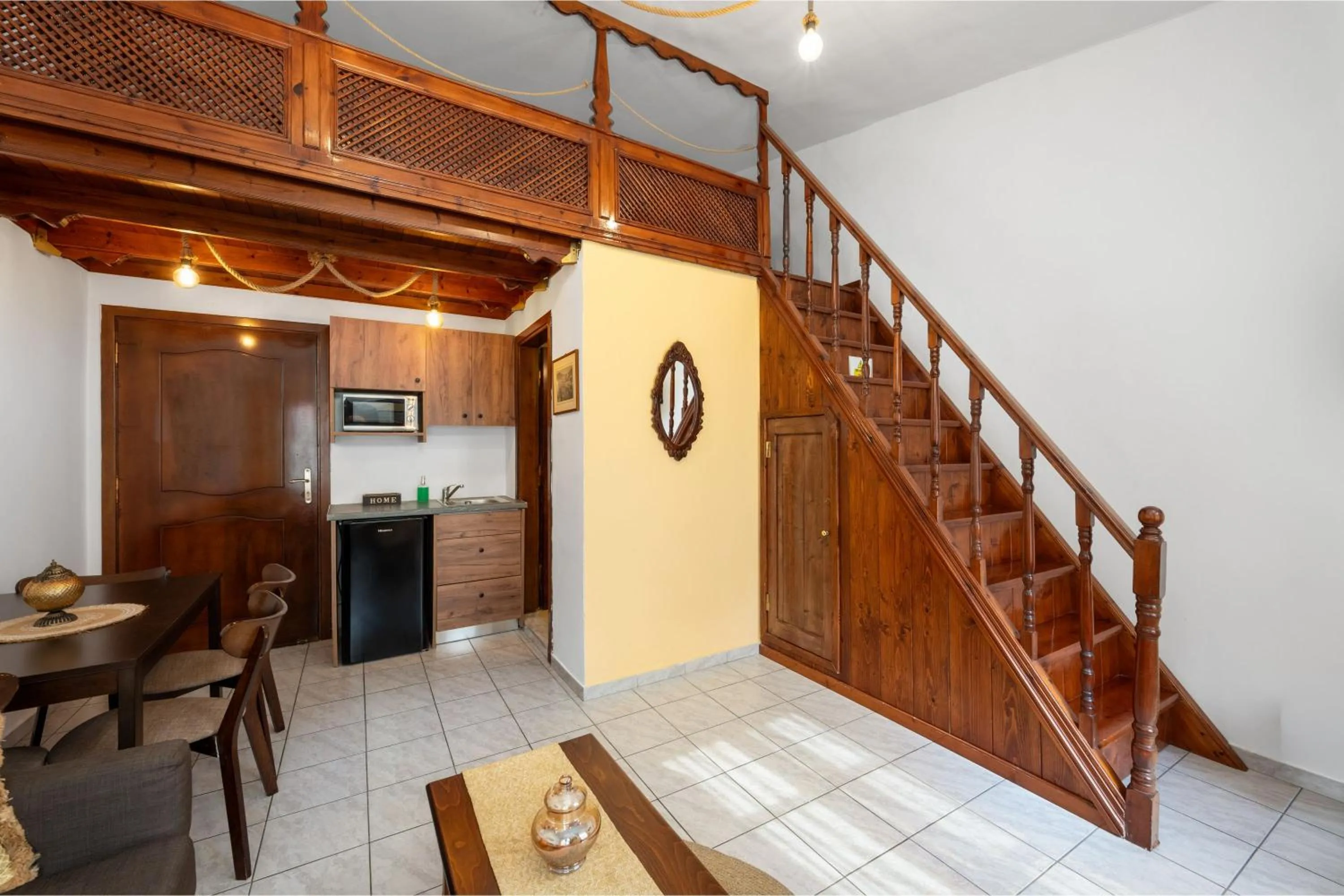 Living room in The Old Symi