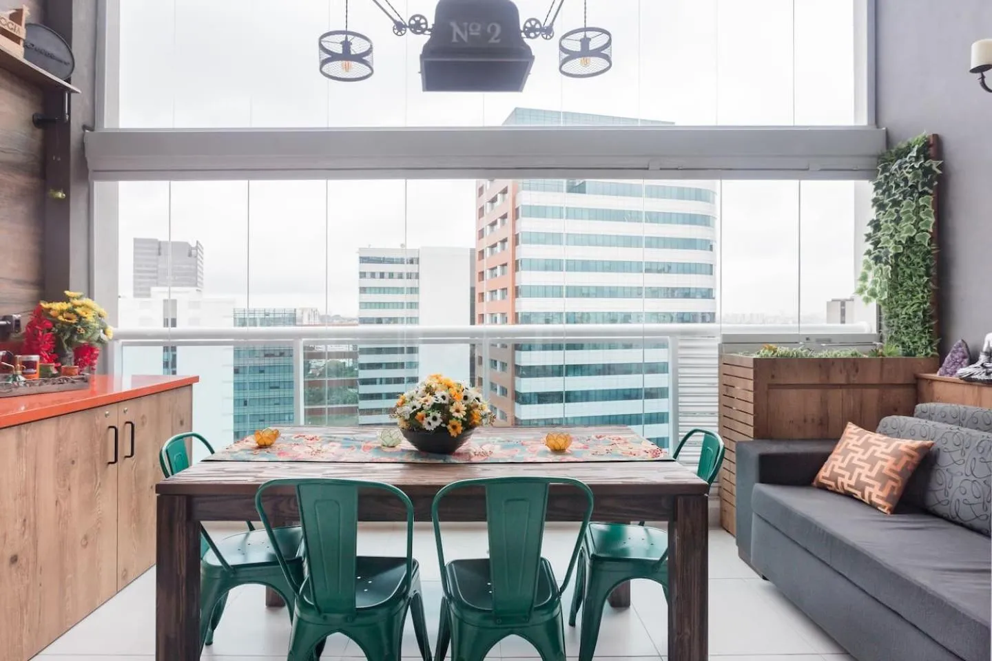 View (from property/room) in Edifício Summit Pinheiros, Aptos com Wi-Fi, Ar Condicionado, Varanda, Piscina, Academia e Estacionamento, Próximo ao Metrô