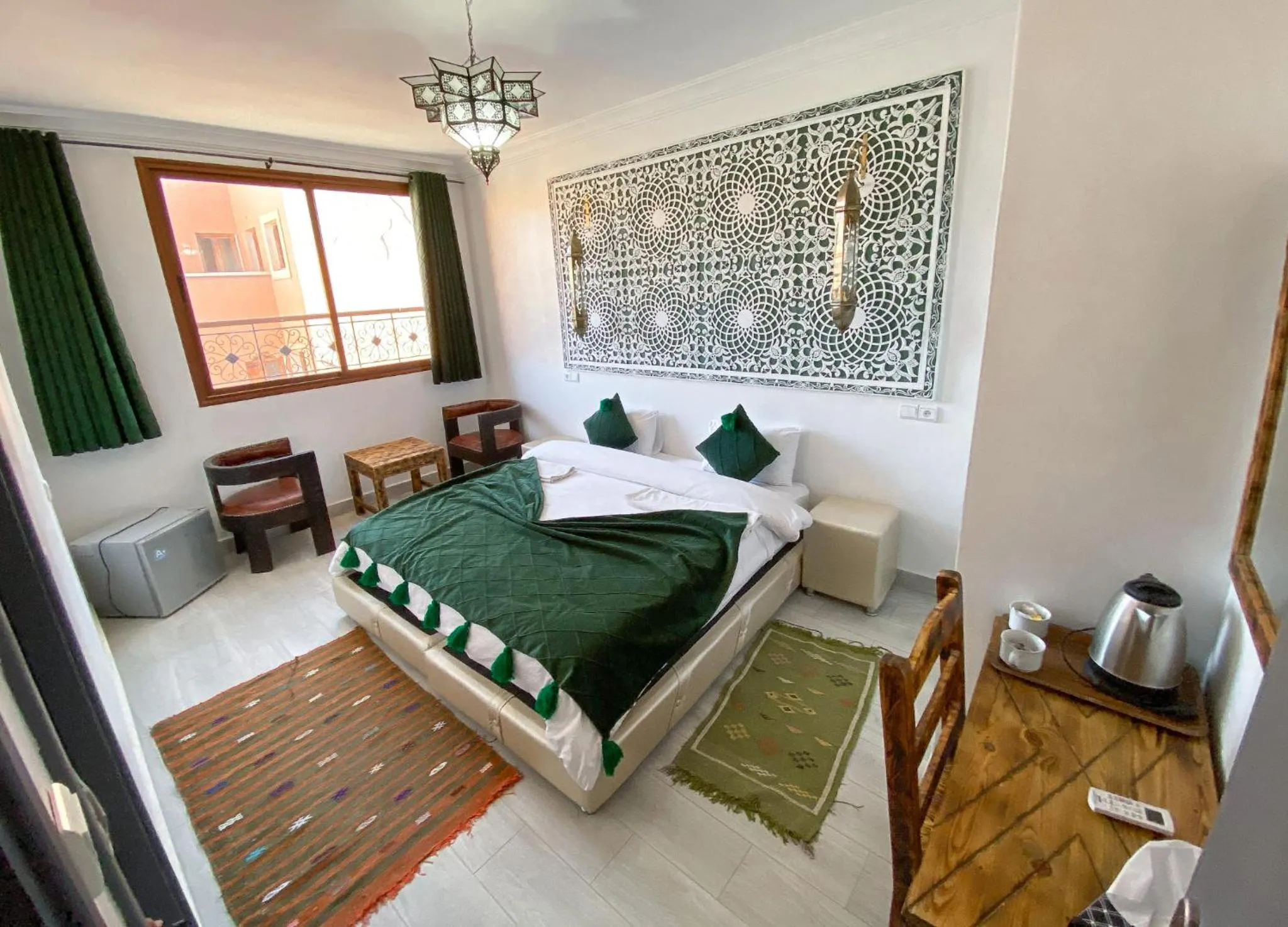 Photo of the whole room, Bed in Hotel Riad Amlal