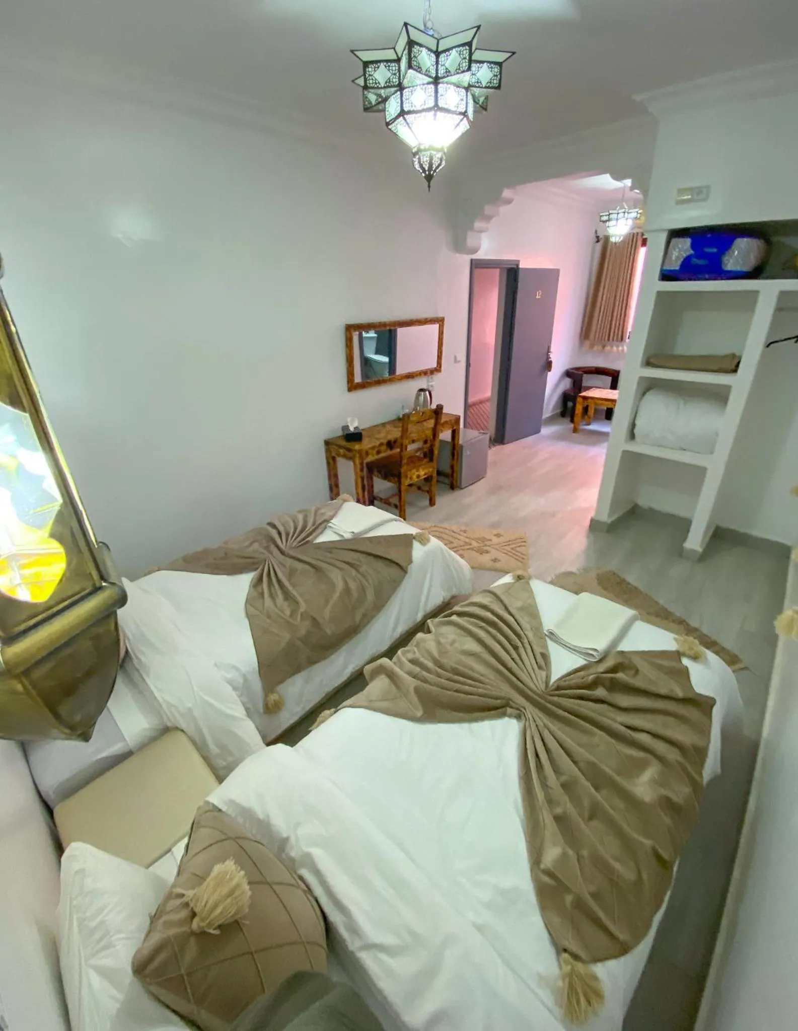 Photo of the whole room, Bed in Hotel Riad Amlal