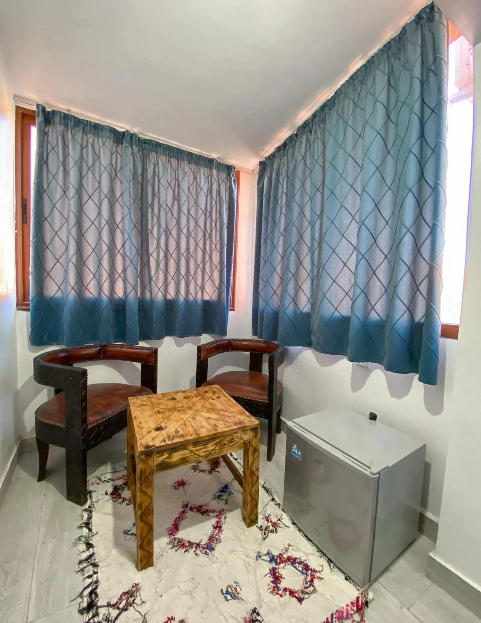 Seating area in Hotel Riad Amlal