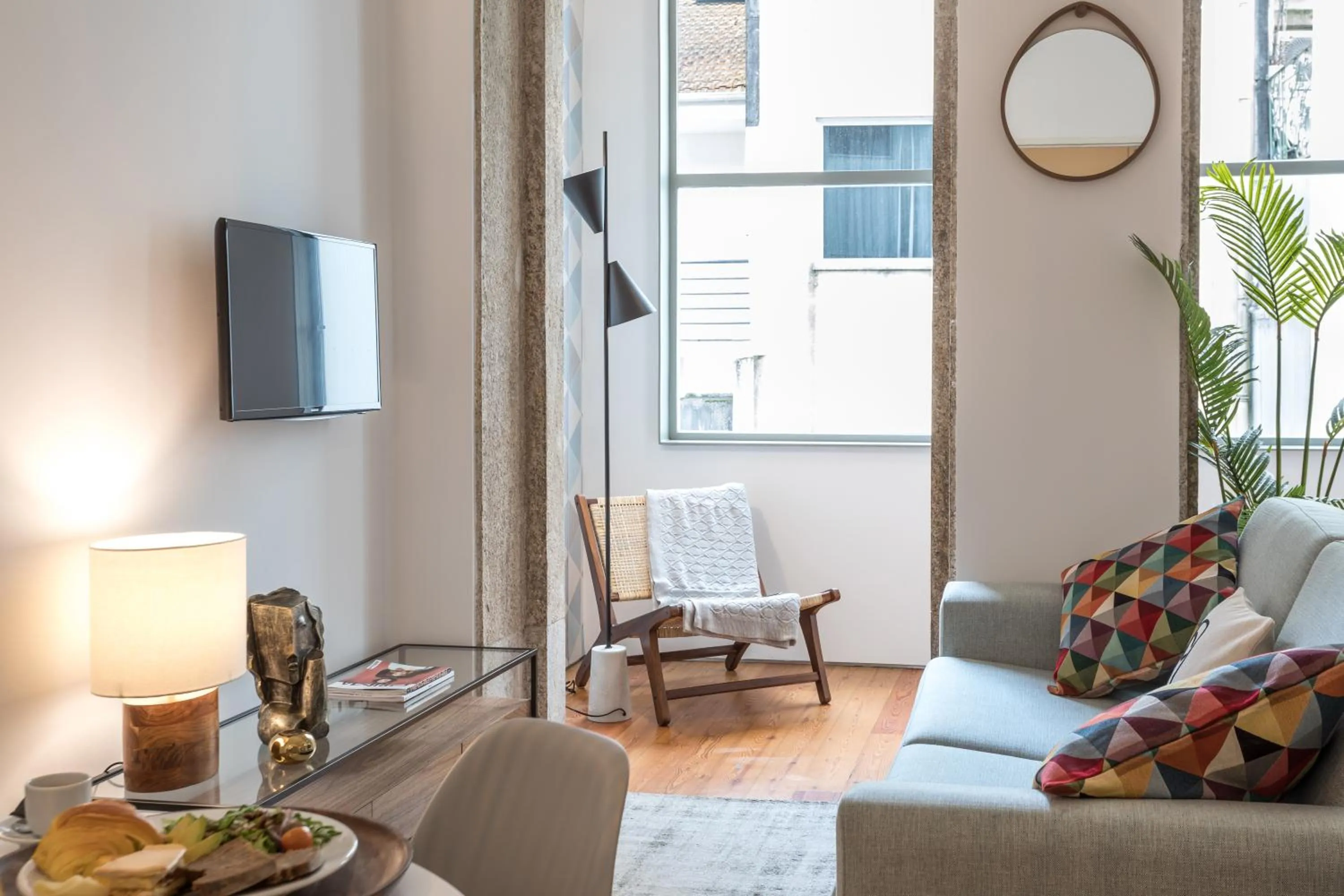 Decorative detail in Apartamentos Villa Bolhao