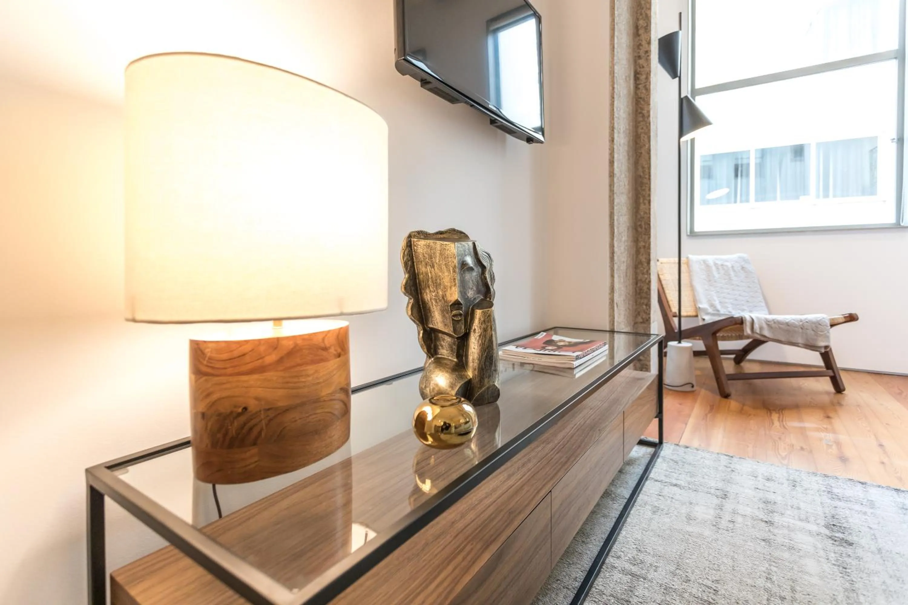 Decorative detail in Apartamentos Villa Bolhao