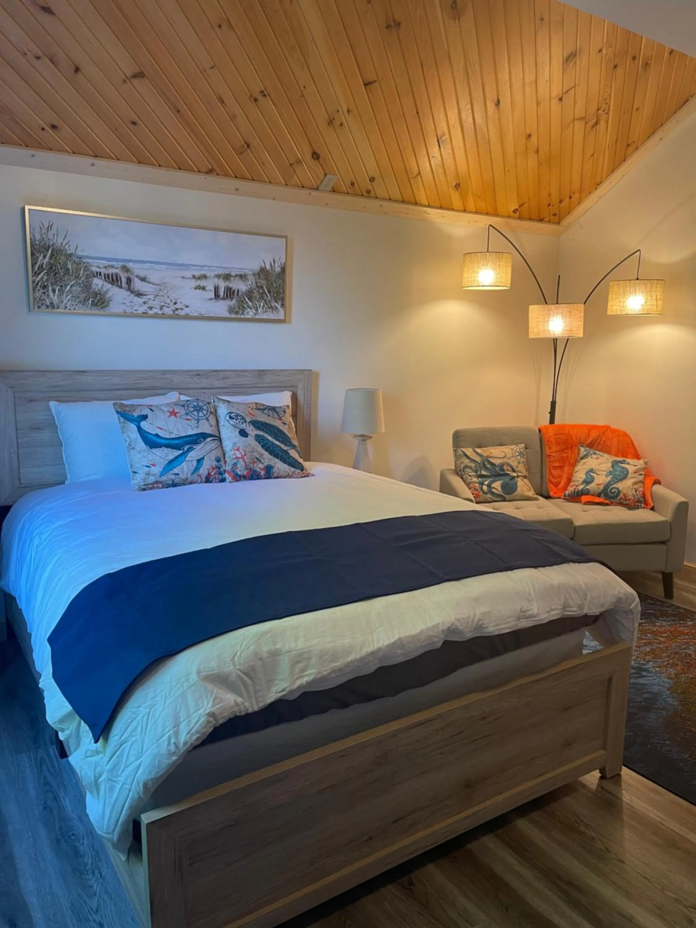 Bed in Deer Creek Winery at Brooks Estate