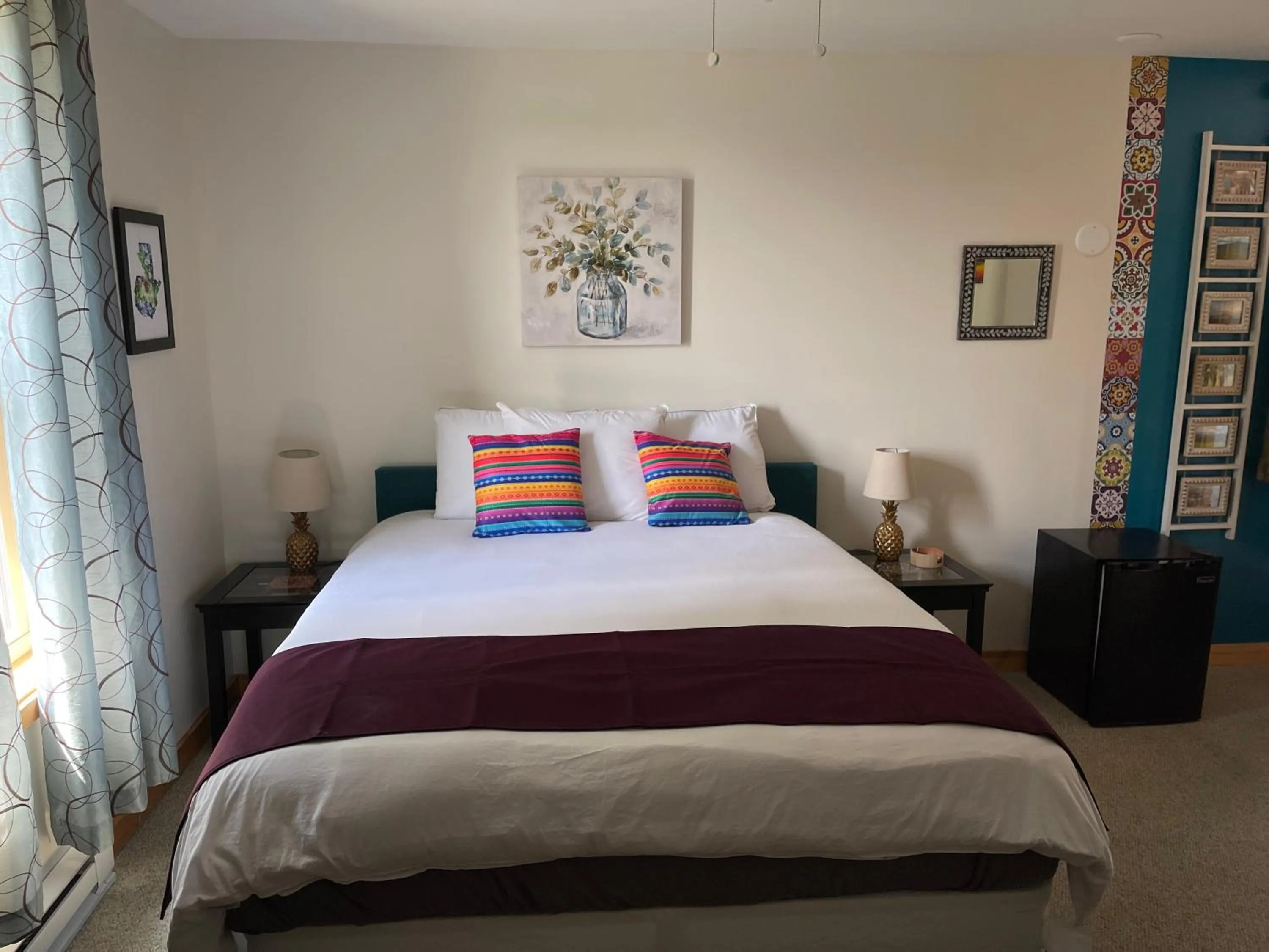 Bed in Deer Creek Winery at Brooks Estate