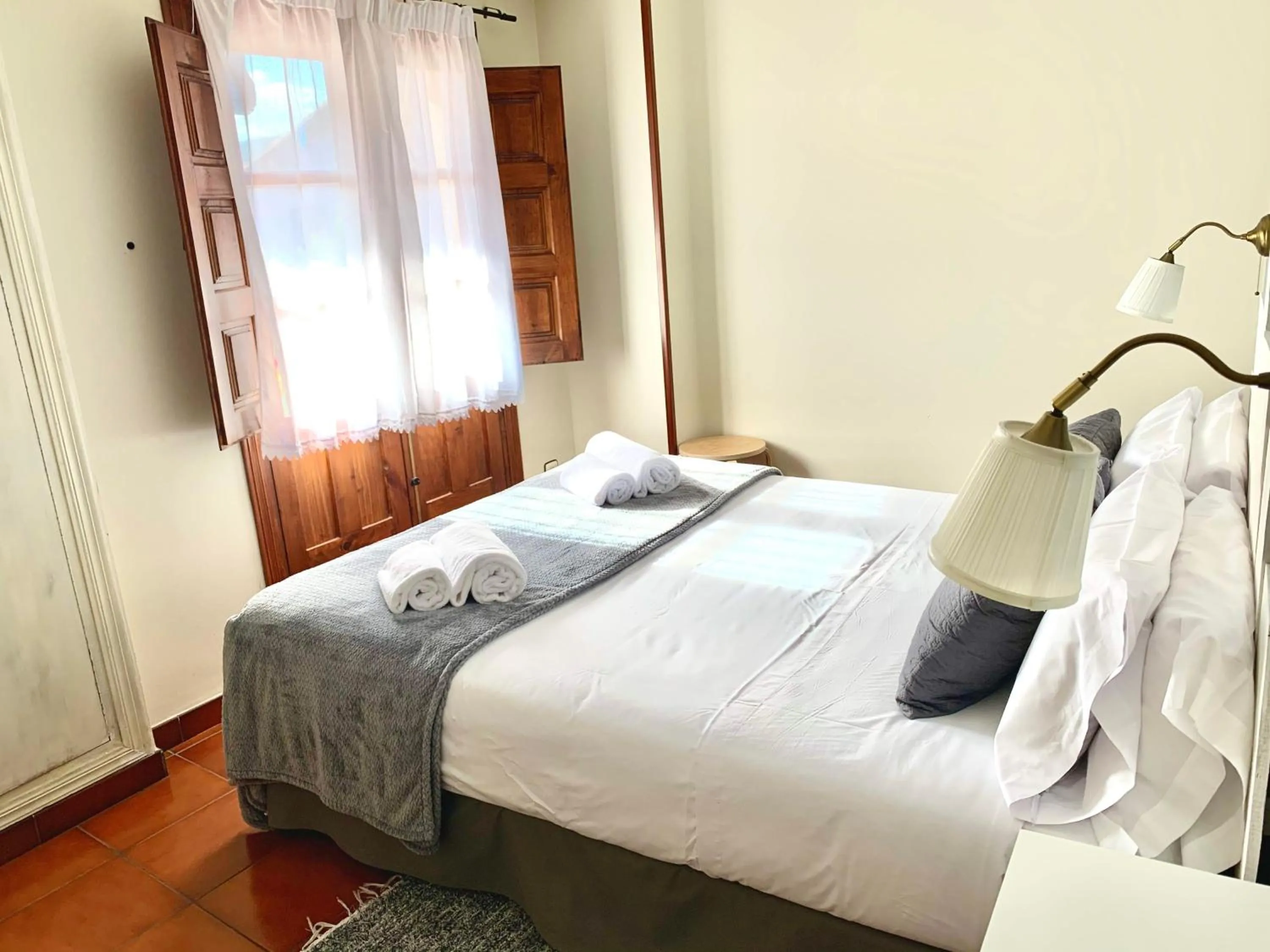 Bed in Hotel Rural Tia Margot