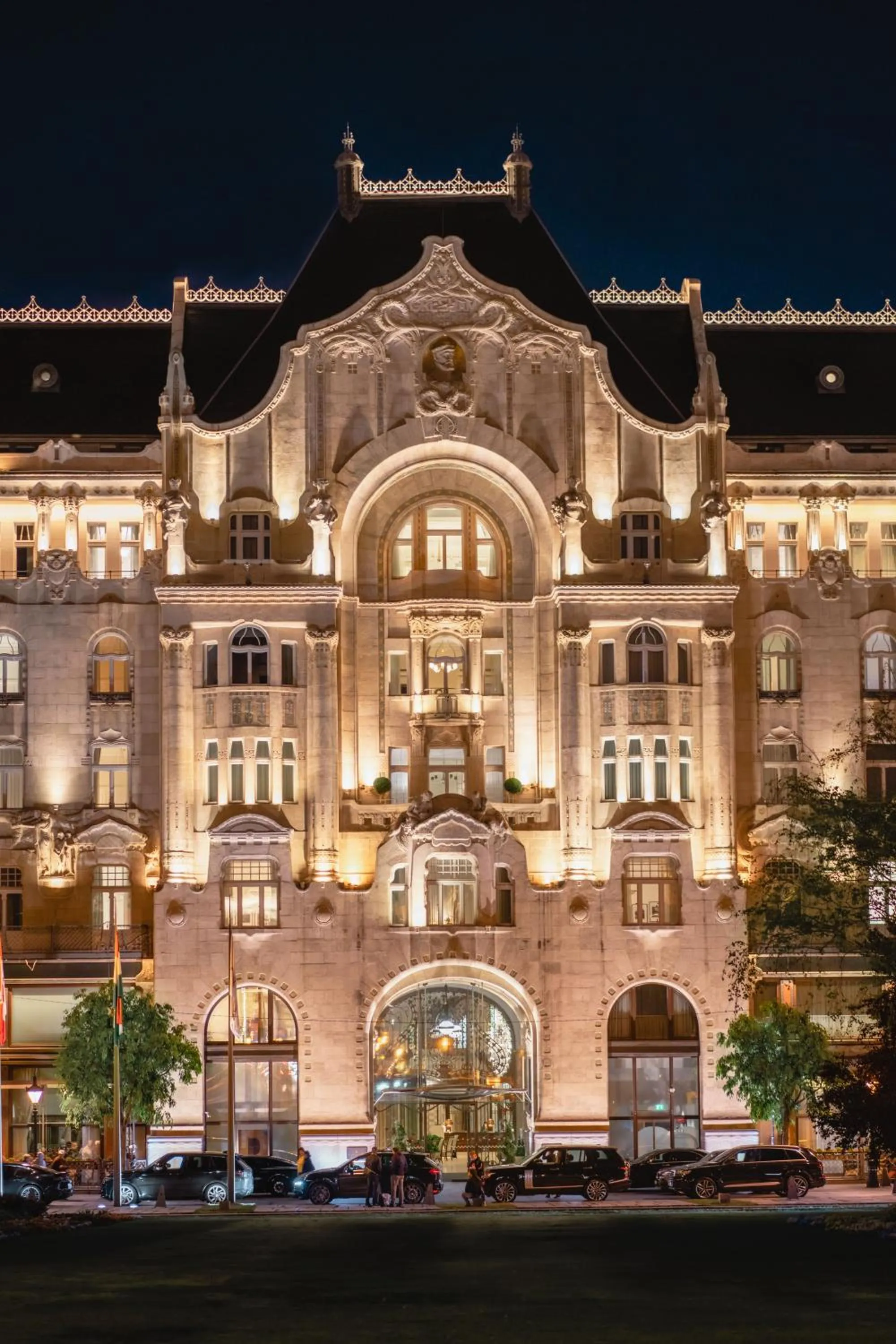 Property building in Four Seasons Hotel Gresham Palace Budapest