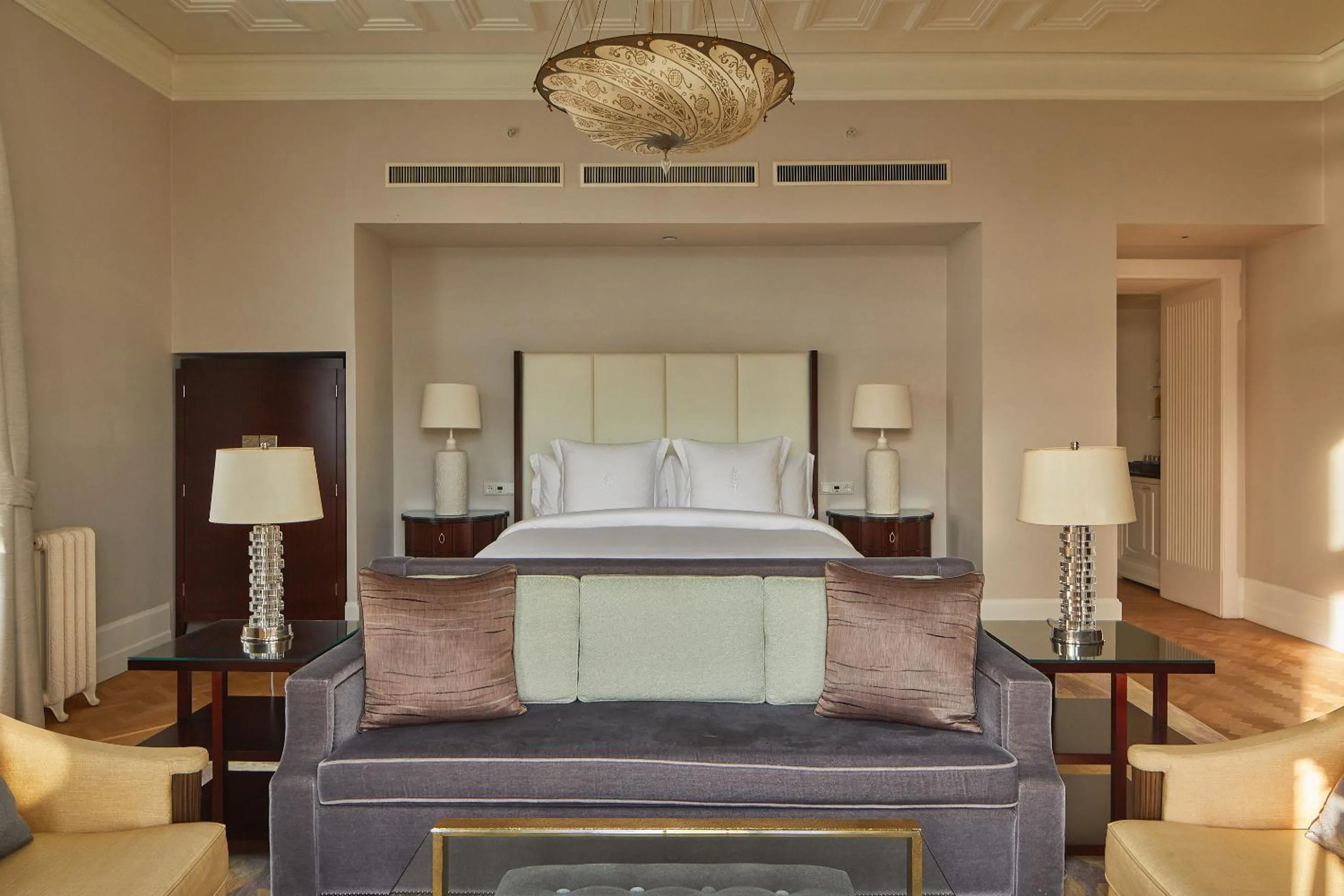 Bed in Four Seasons Hotel Gresham Palace Budapest