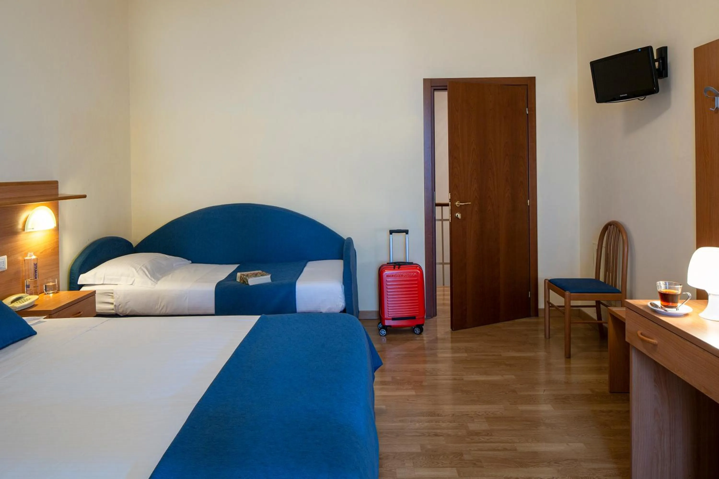 Bed in Hotel Sacro Cuore