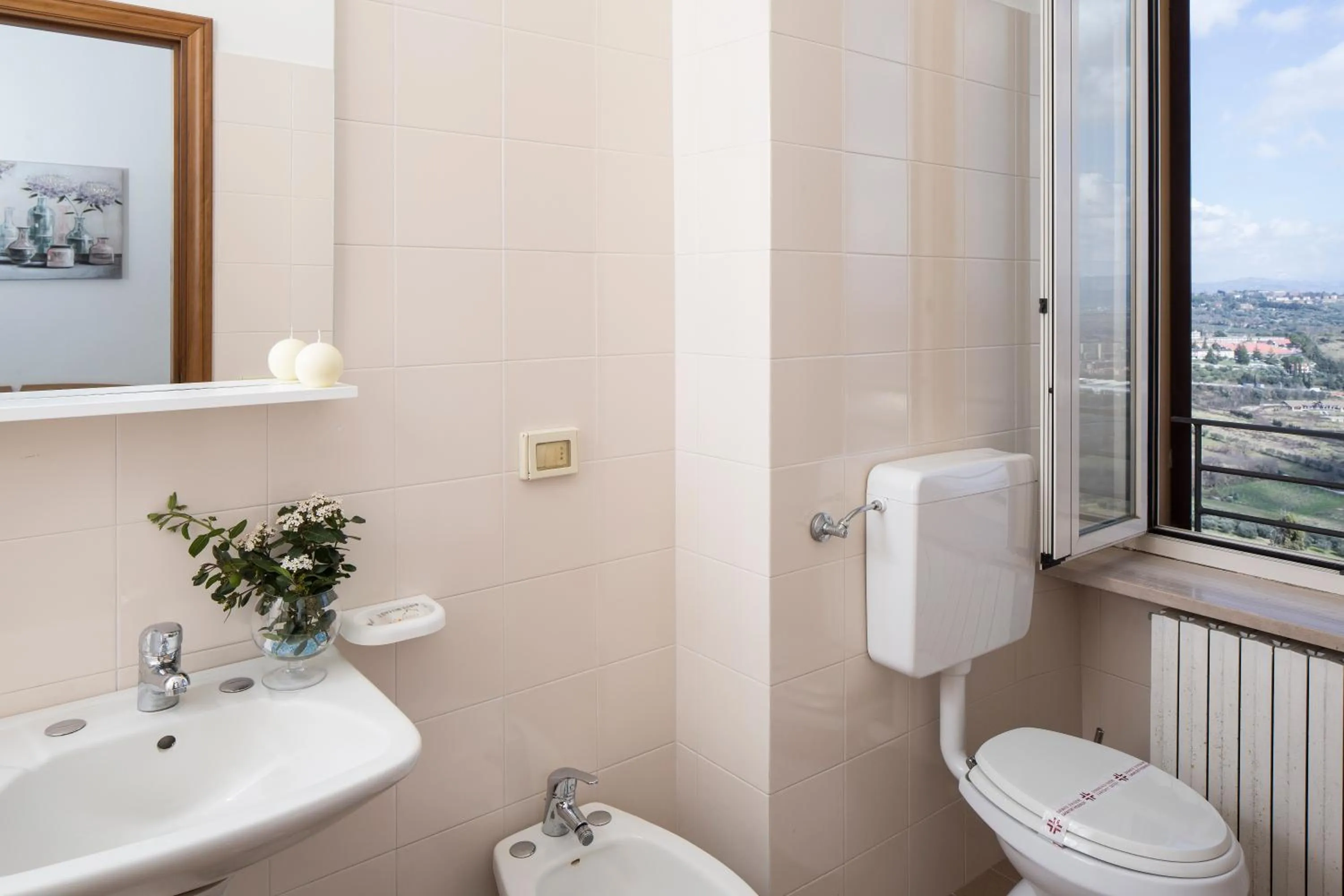 Toilet in Hotel Sacro Cuore