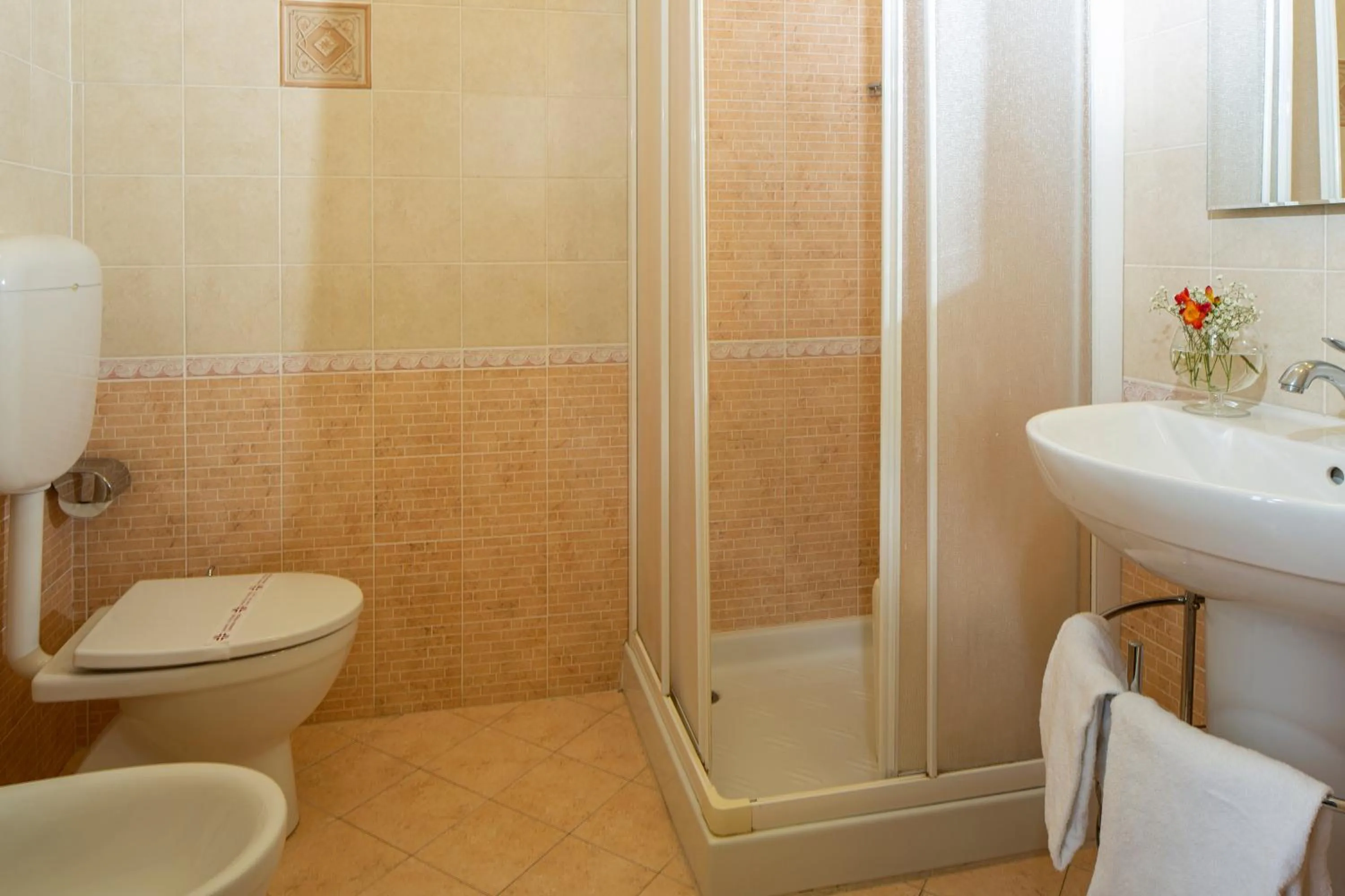 Toilet in Hotel Sacro Cuore