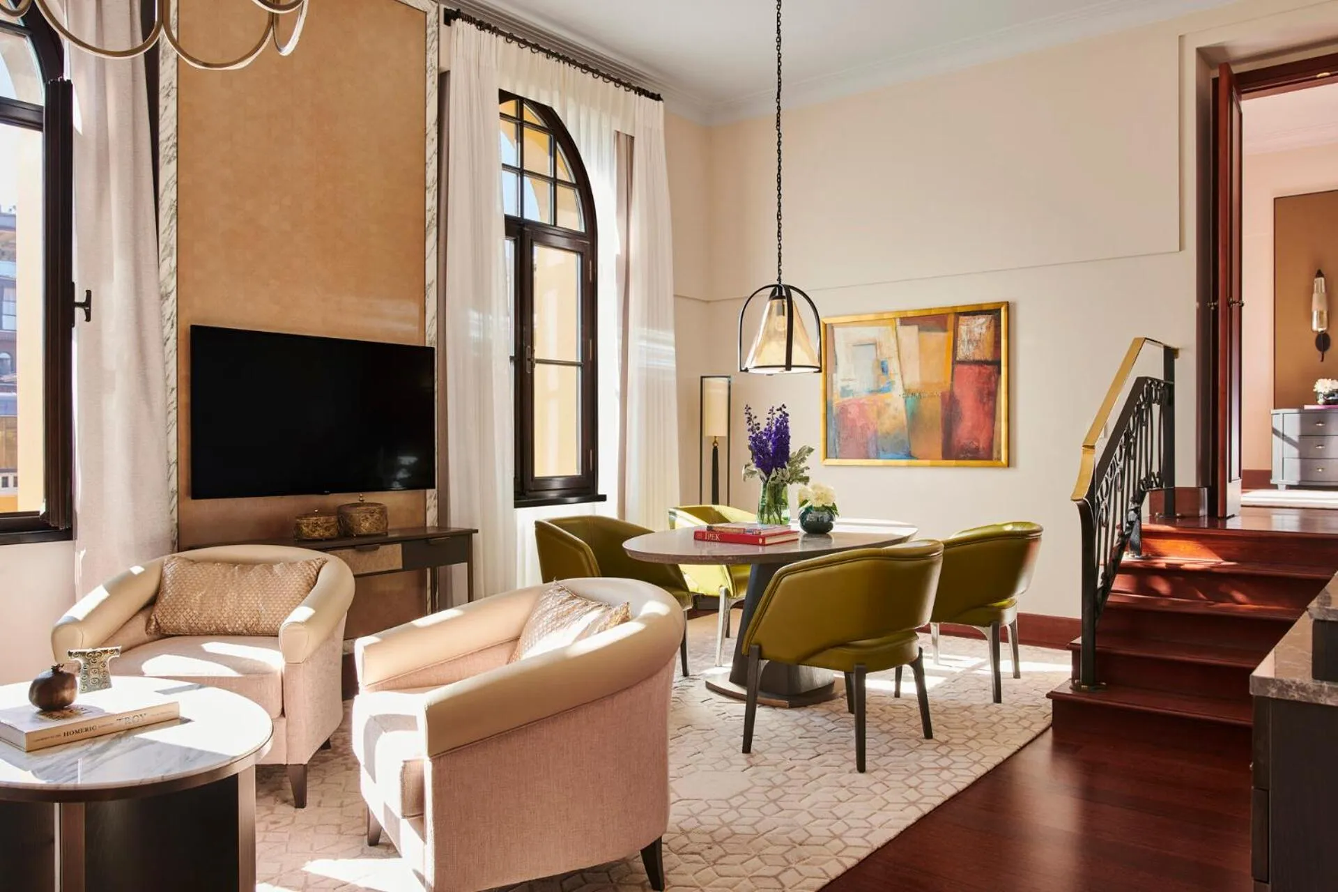 Living room in Four Seasons Hotel Istanbul at Sultanahmet