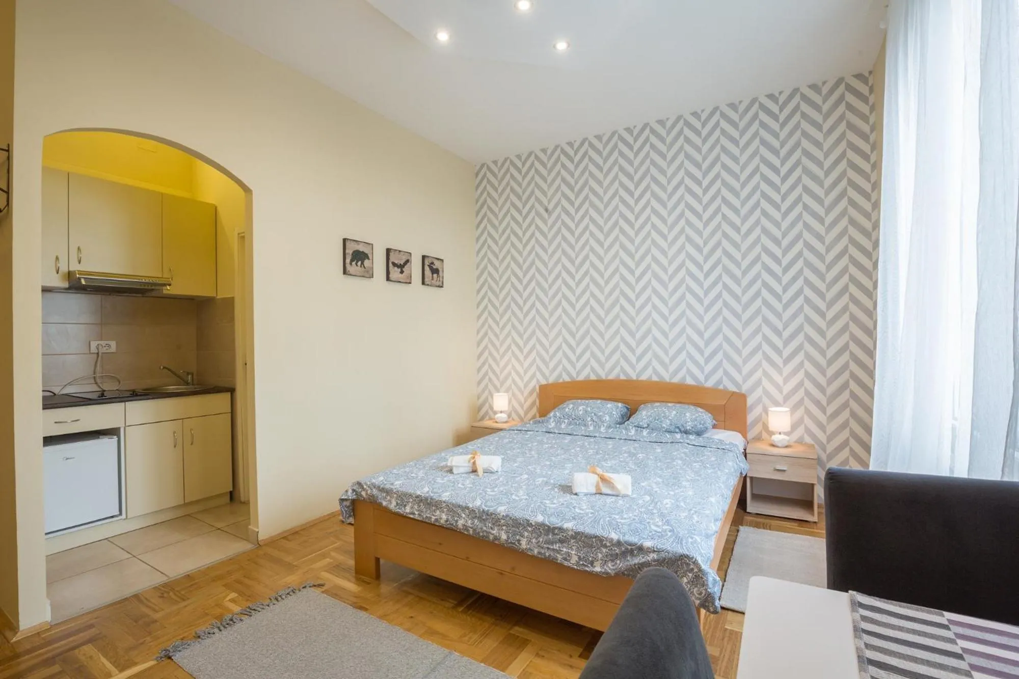 Bedroom, Bed in Belgrade Center Apartment Skadarlija