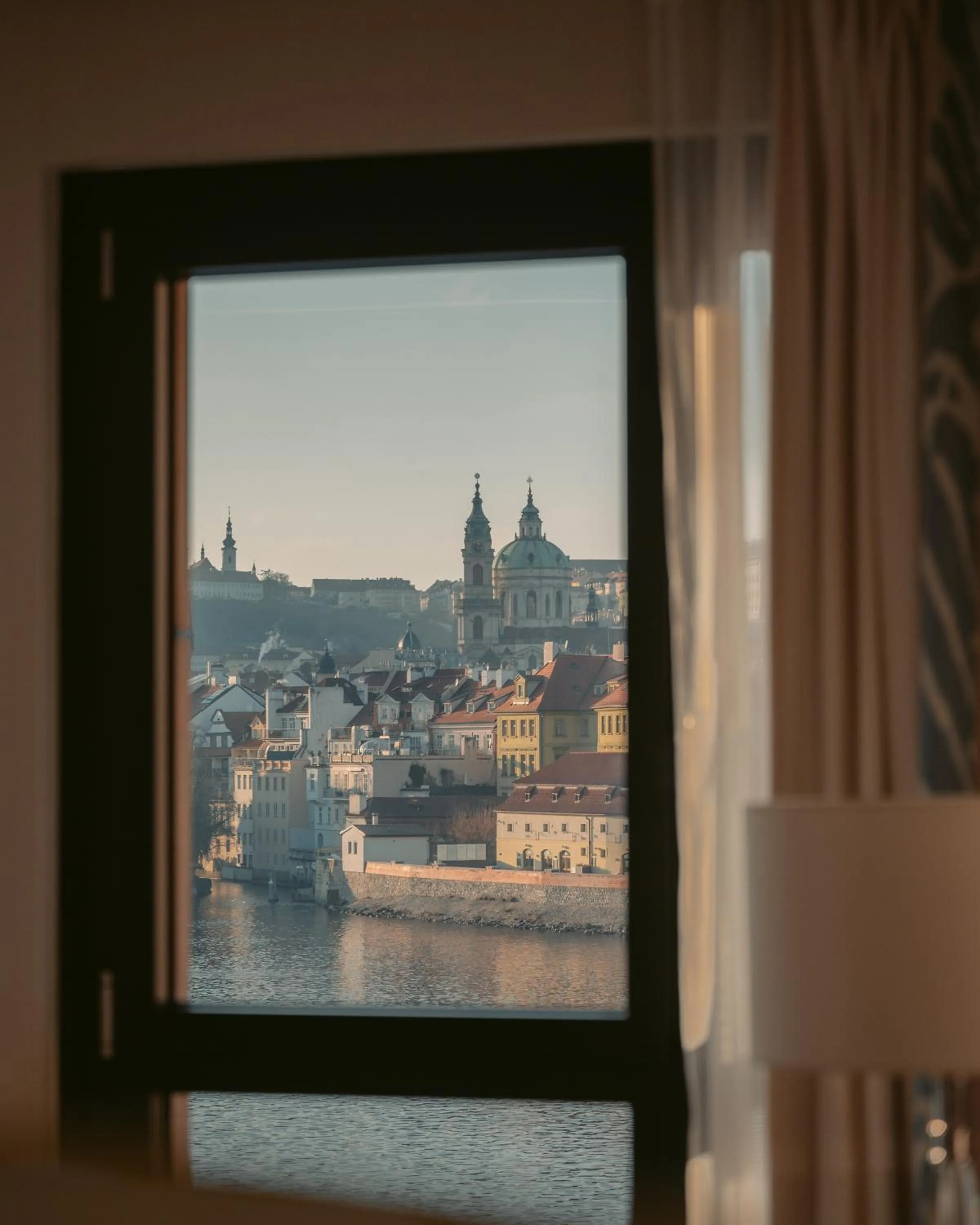 City view in Four Seasons Hotel Prague