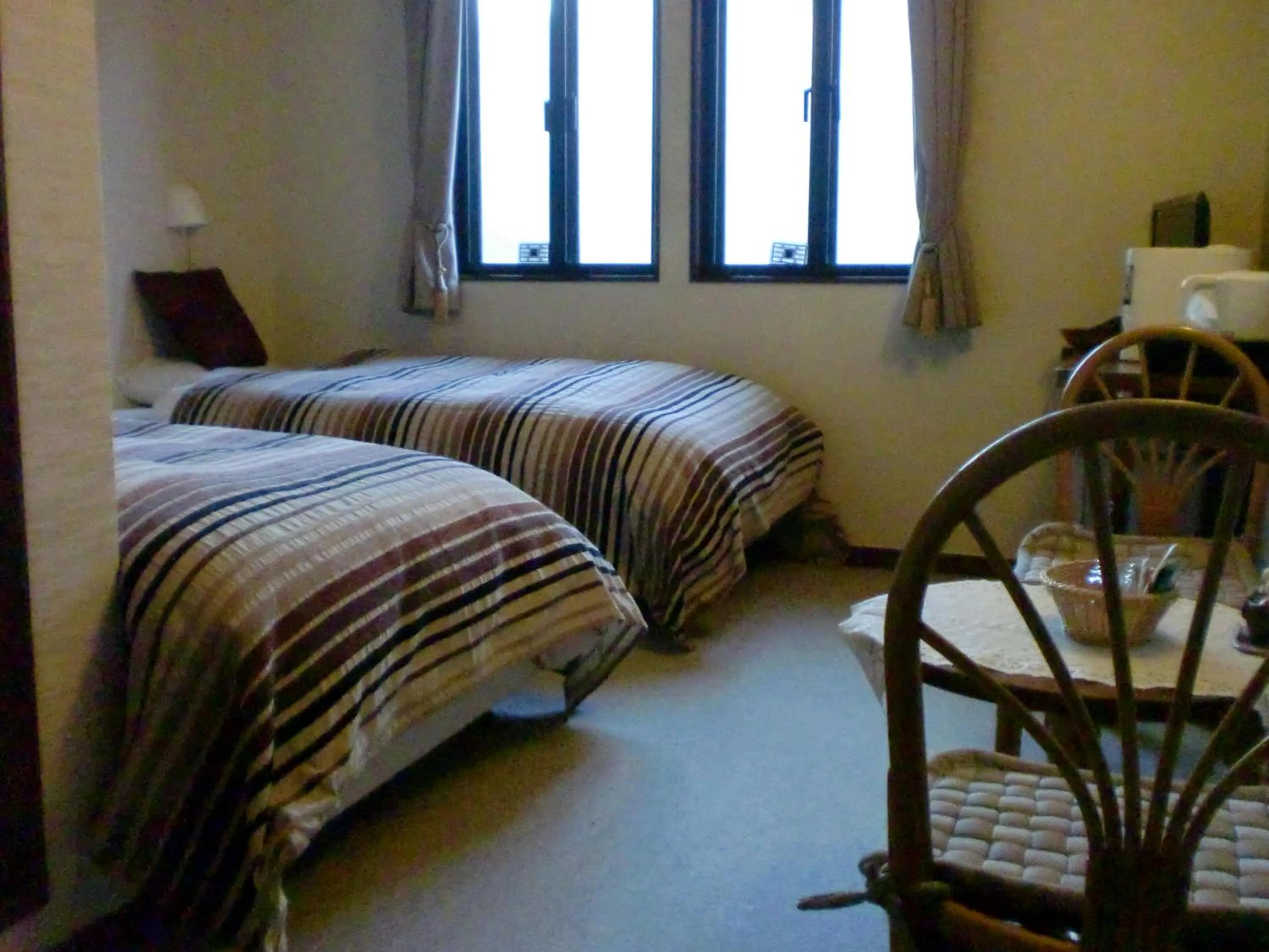 Bed in Pension Komorebi