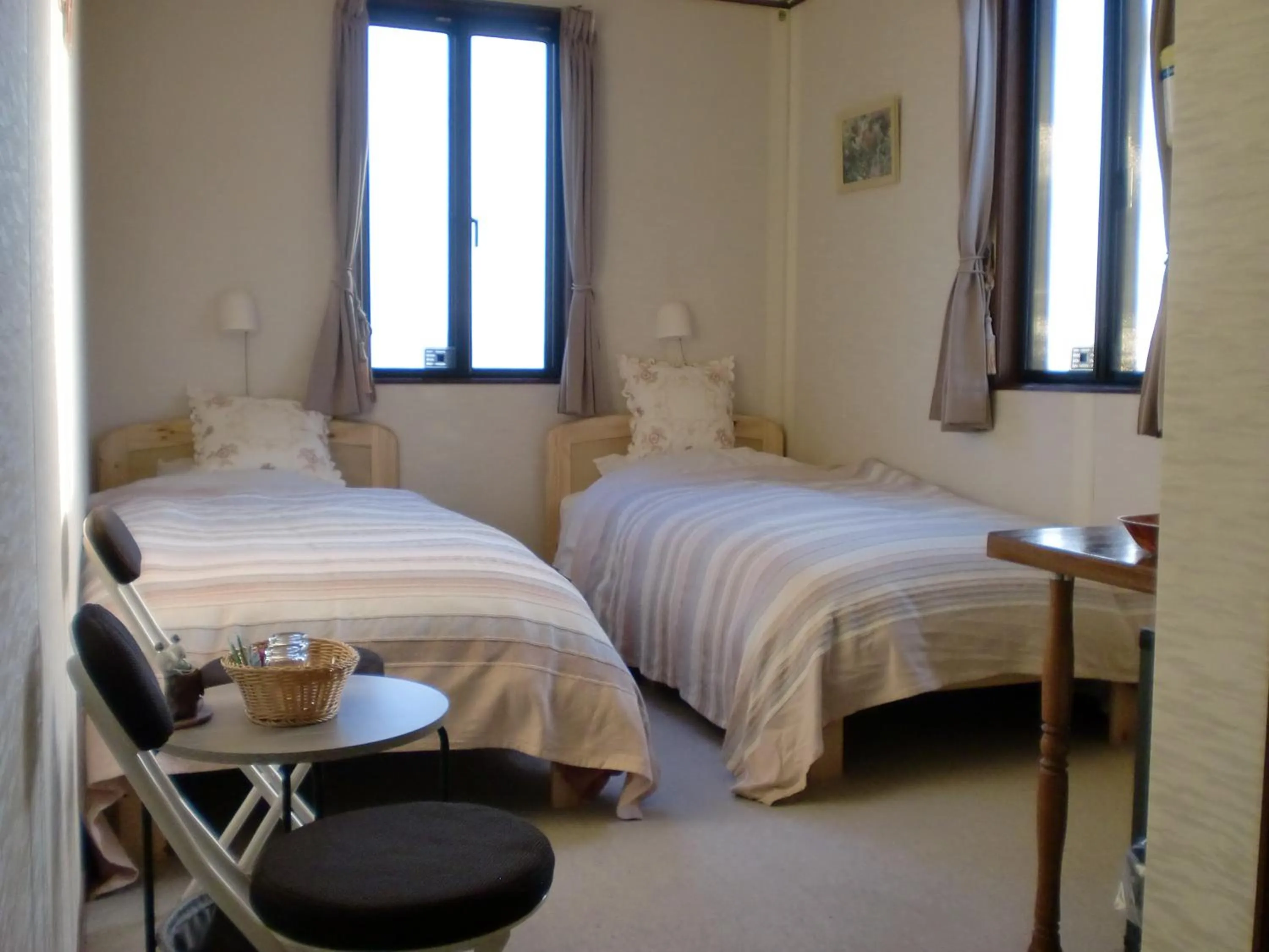 Bed in Pension Komorebi