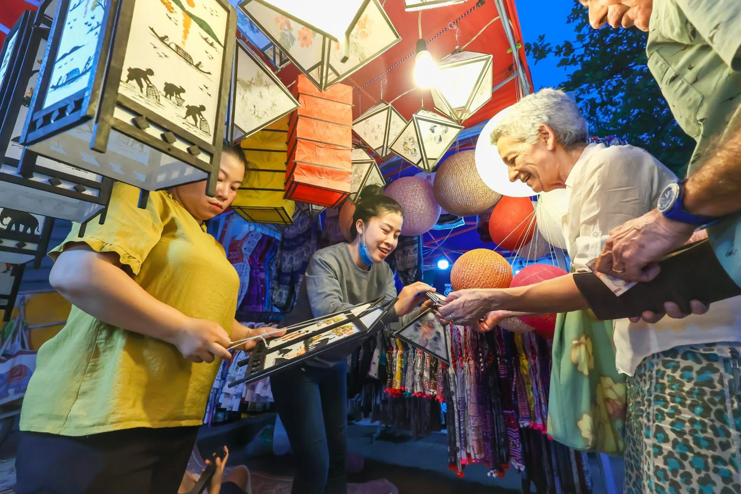 People in wisdom mystery Hotel