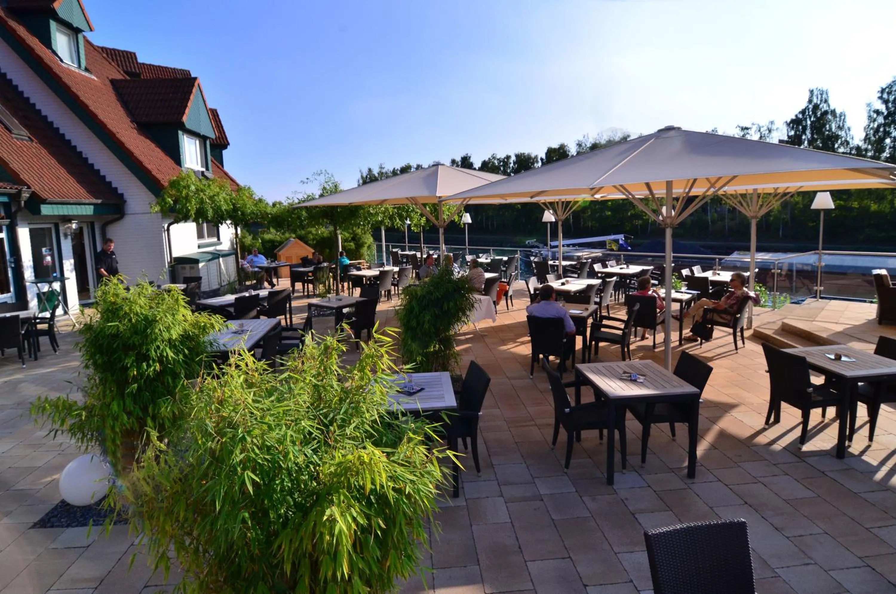 Patio in Hotel zur Prinzenbrücke