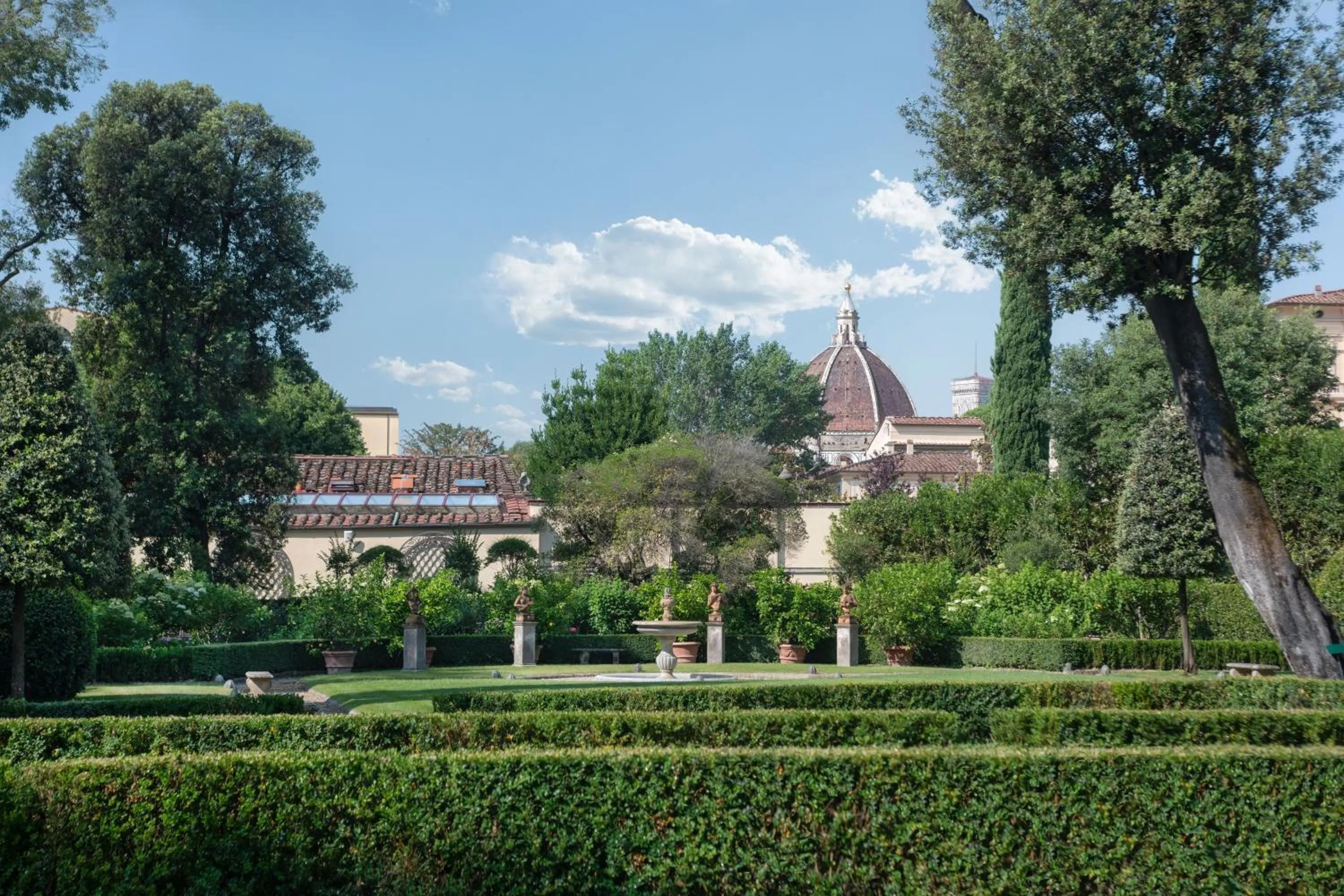 Garden view in Four Seasons Hotel Firenze