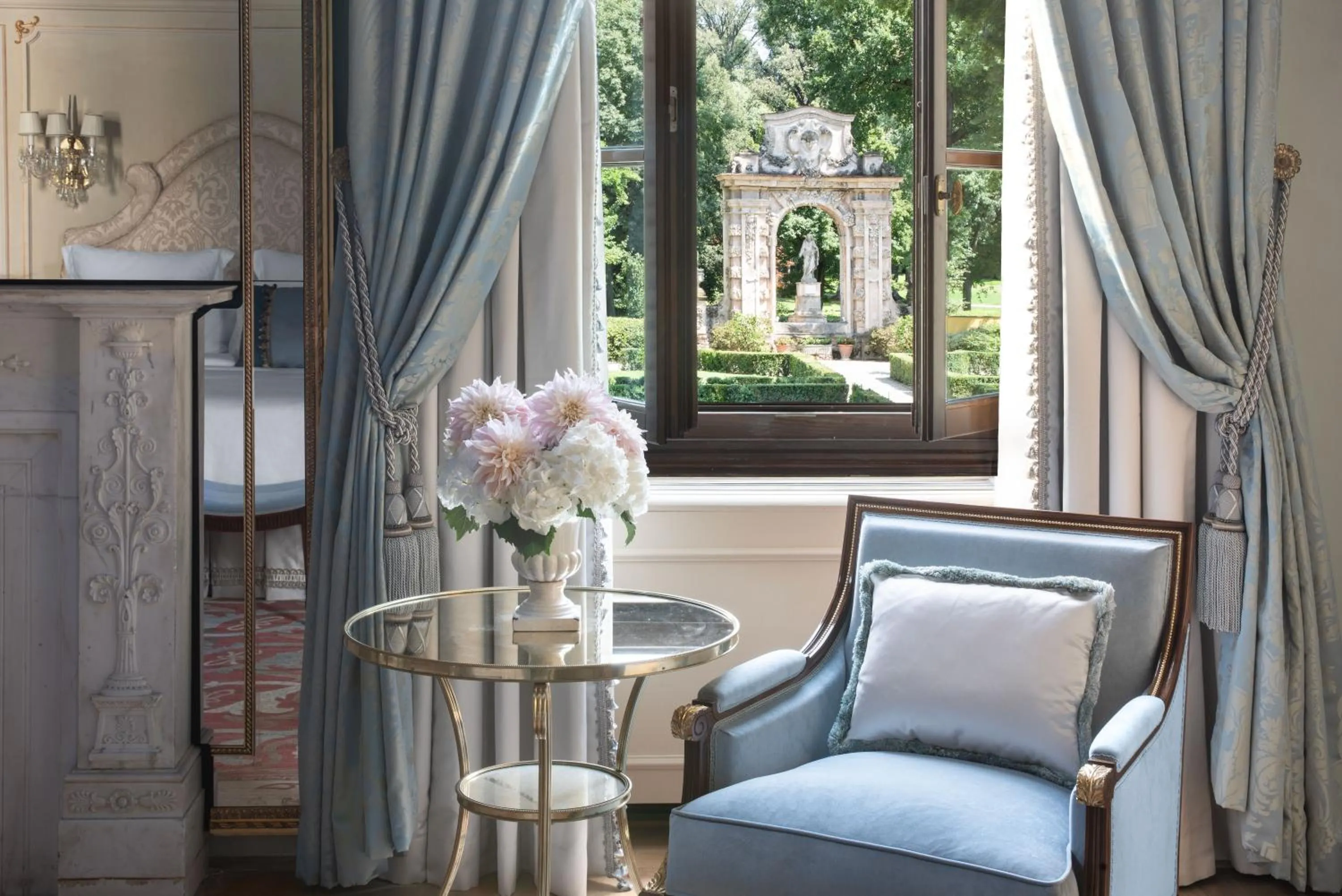 Garden view in Four Seasons Hotel Firenze