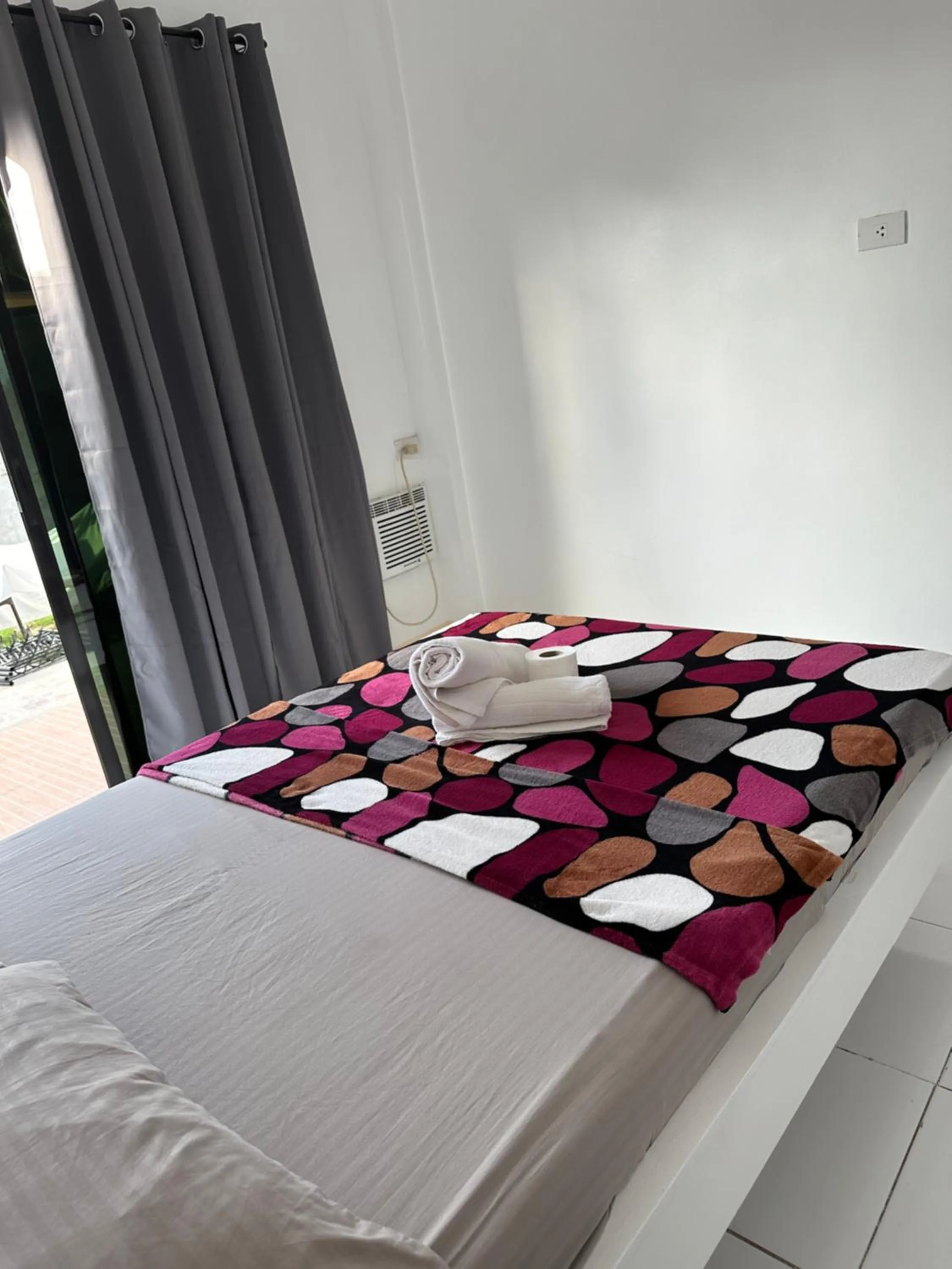 Bed in Sea View Resort