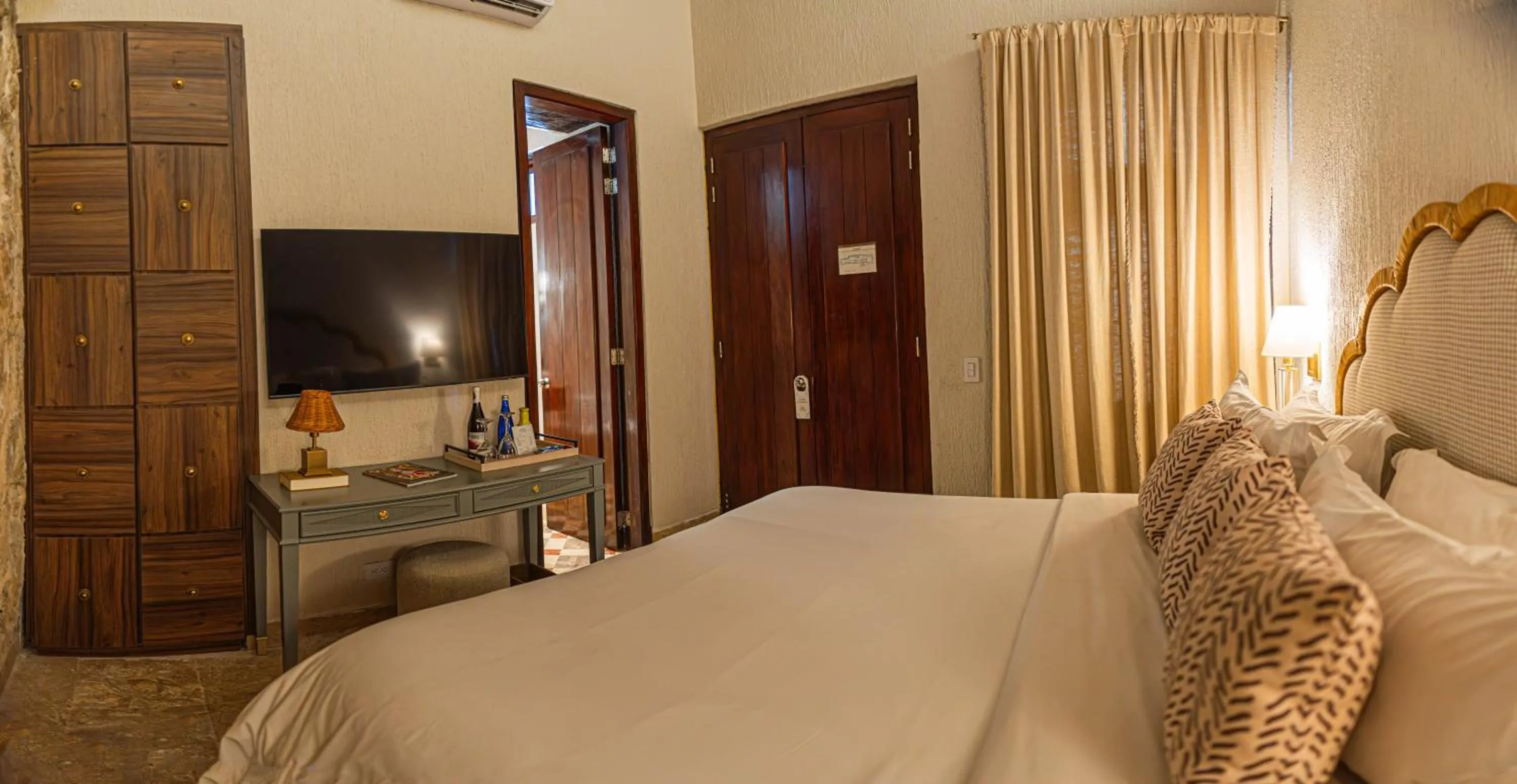 Bed in Hotel Boutique Santo Toribio