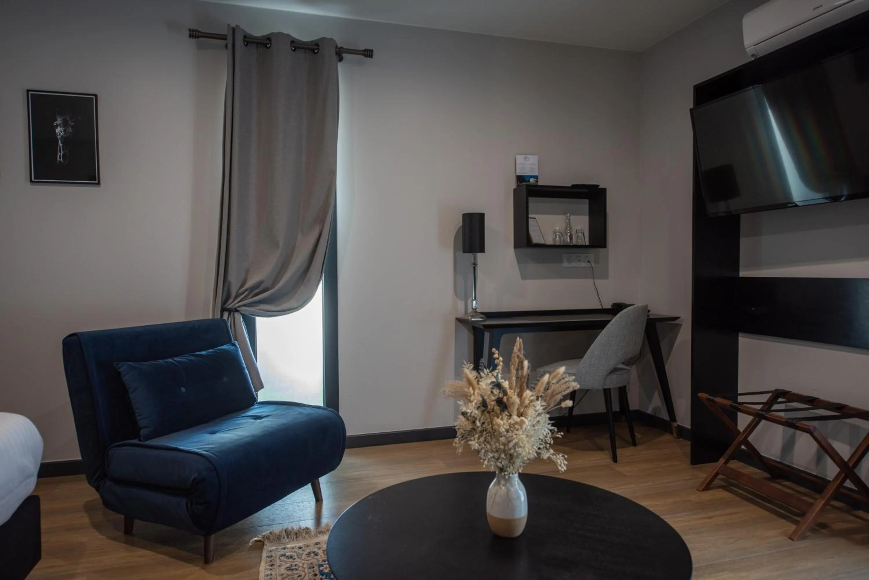 Seating area in Domaine de Larchey