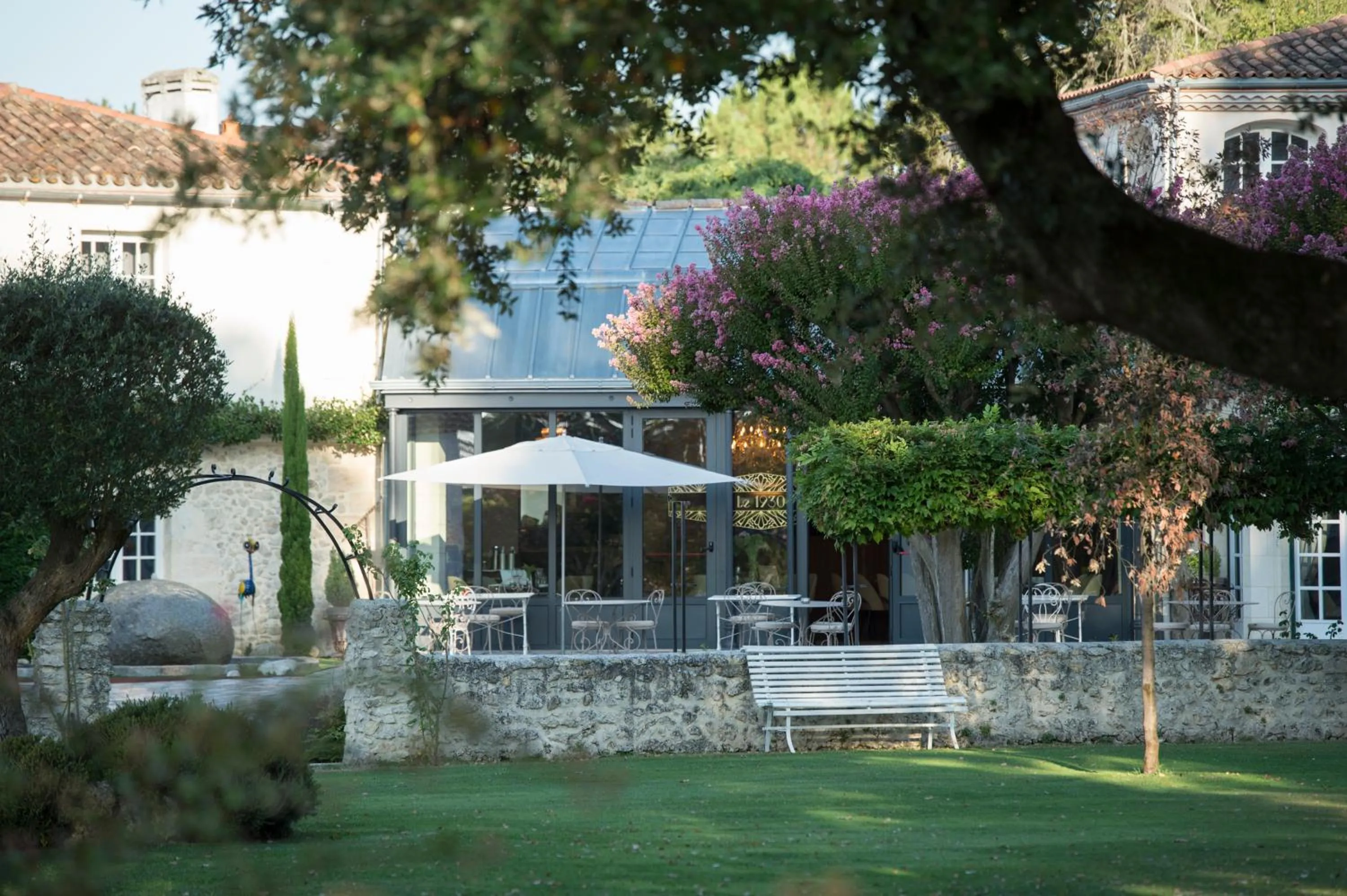 Patio in Domaine de Larchey